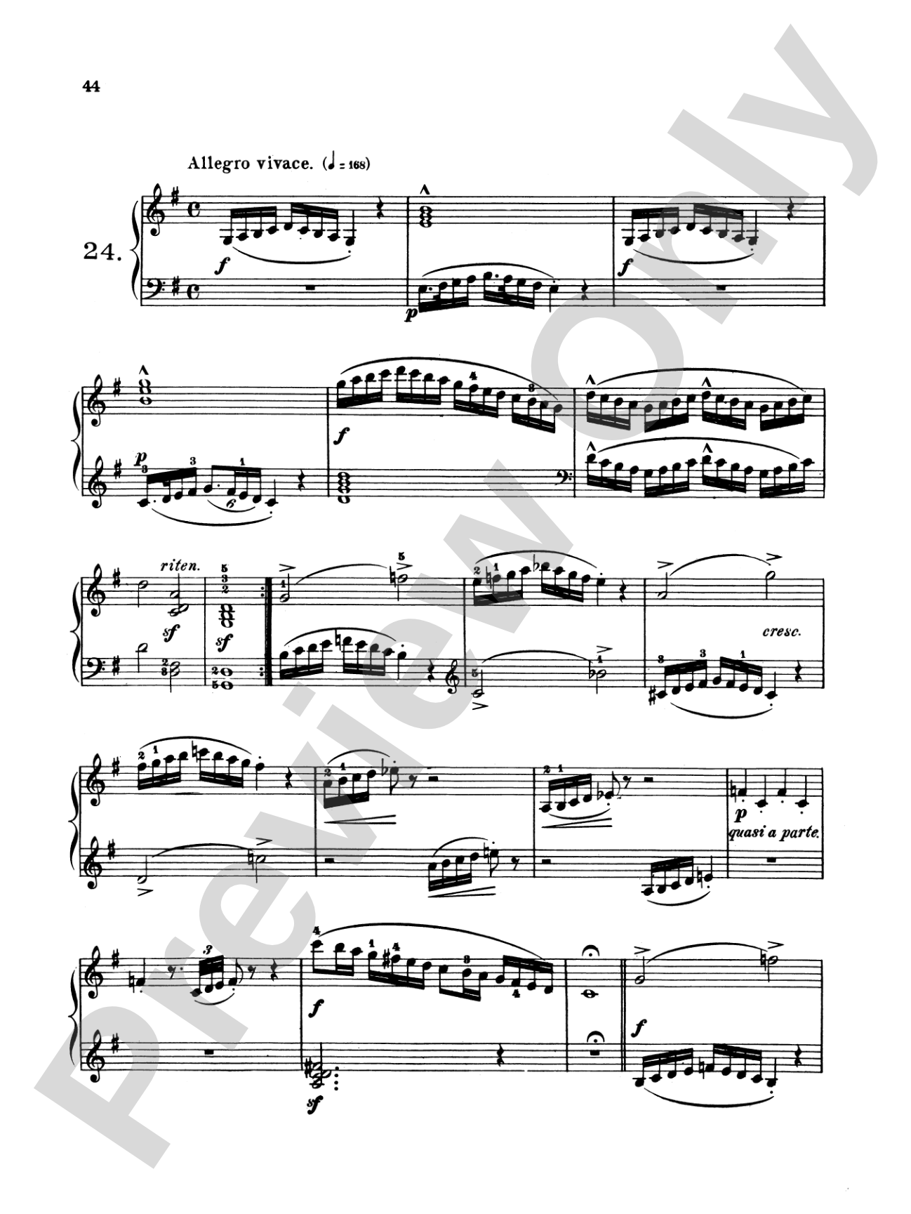 Heller: Twenty-four Piano Studies for Rhythm and Expression (Op. 125)