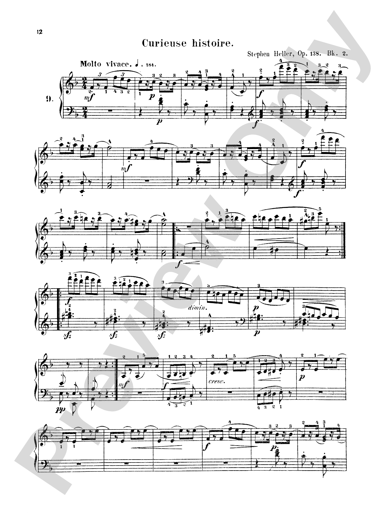 Heller: Album for the Young, Op. 138