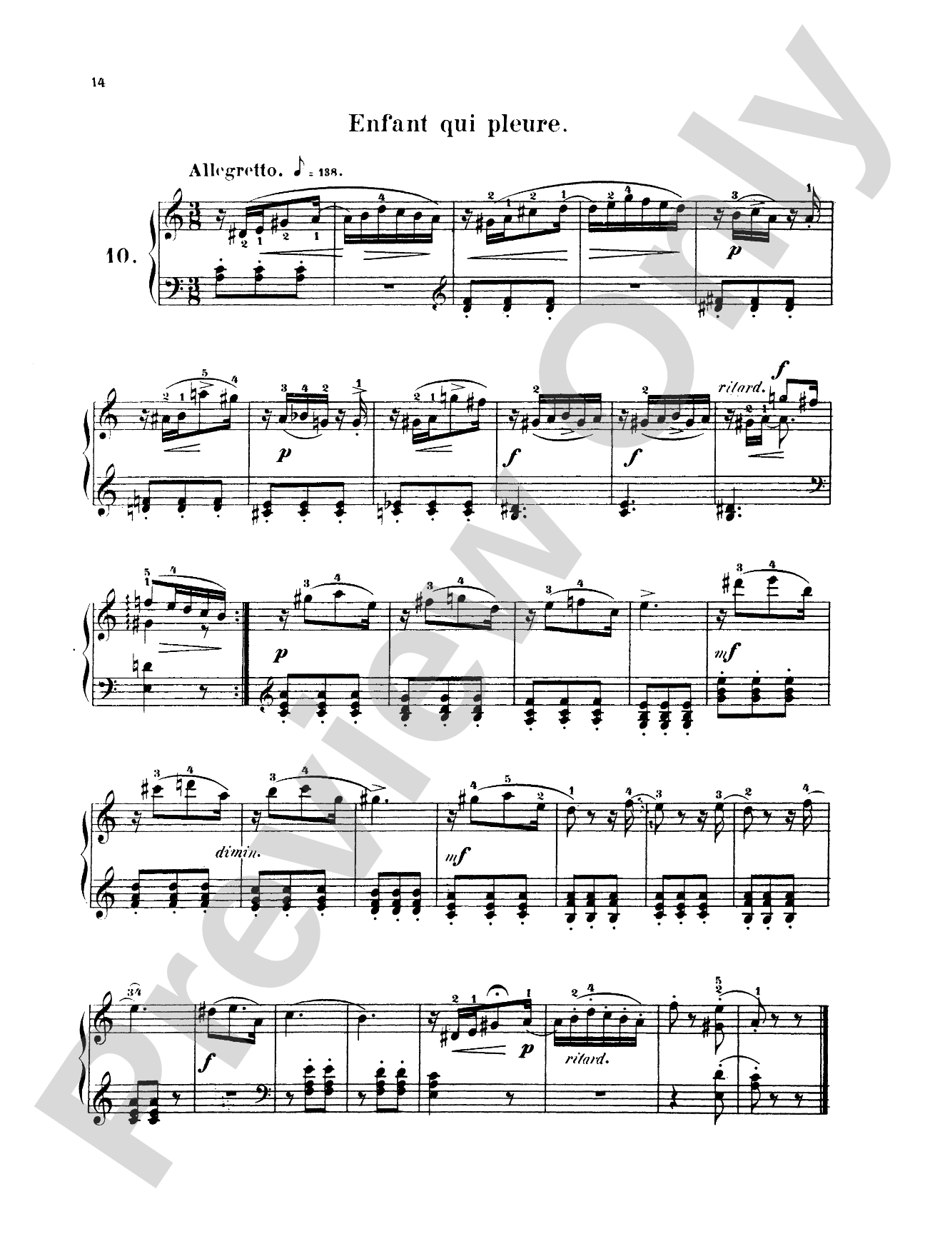 Heller: Album for the Young, Op. 138