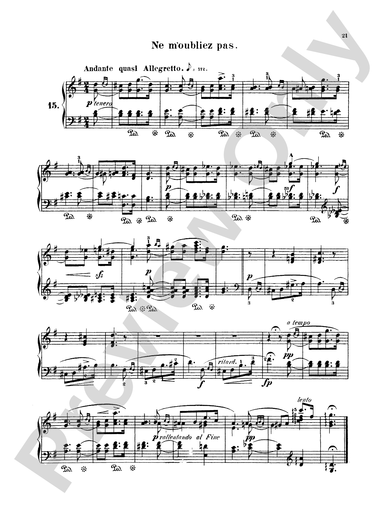 Heller: Album for the Young, Op. 138
