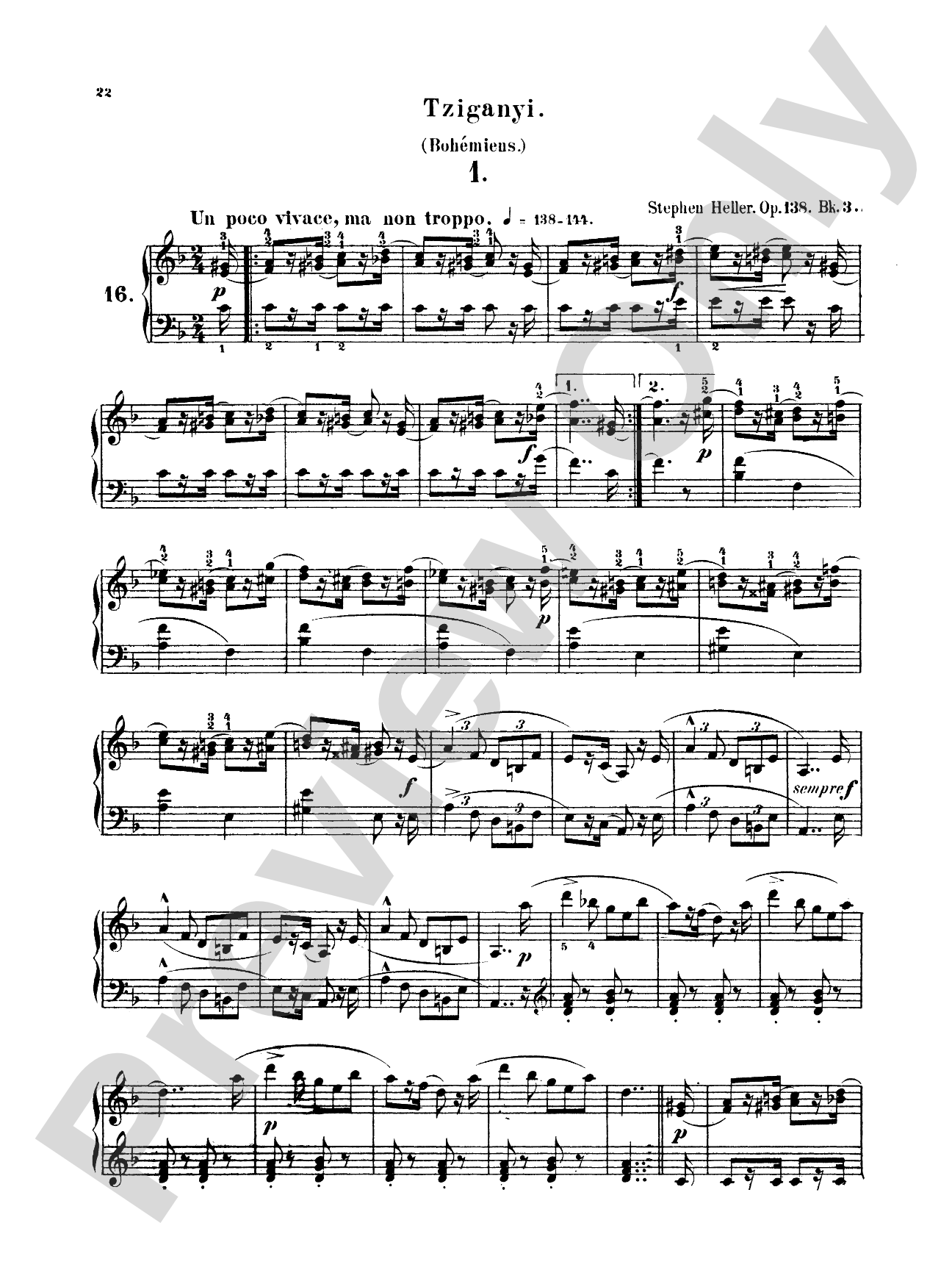 Heller: Album for the Young, Op. 138