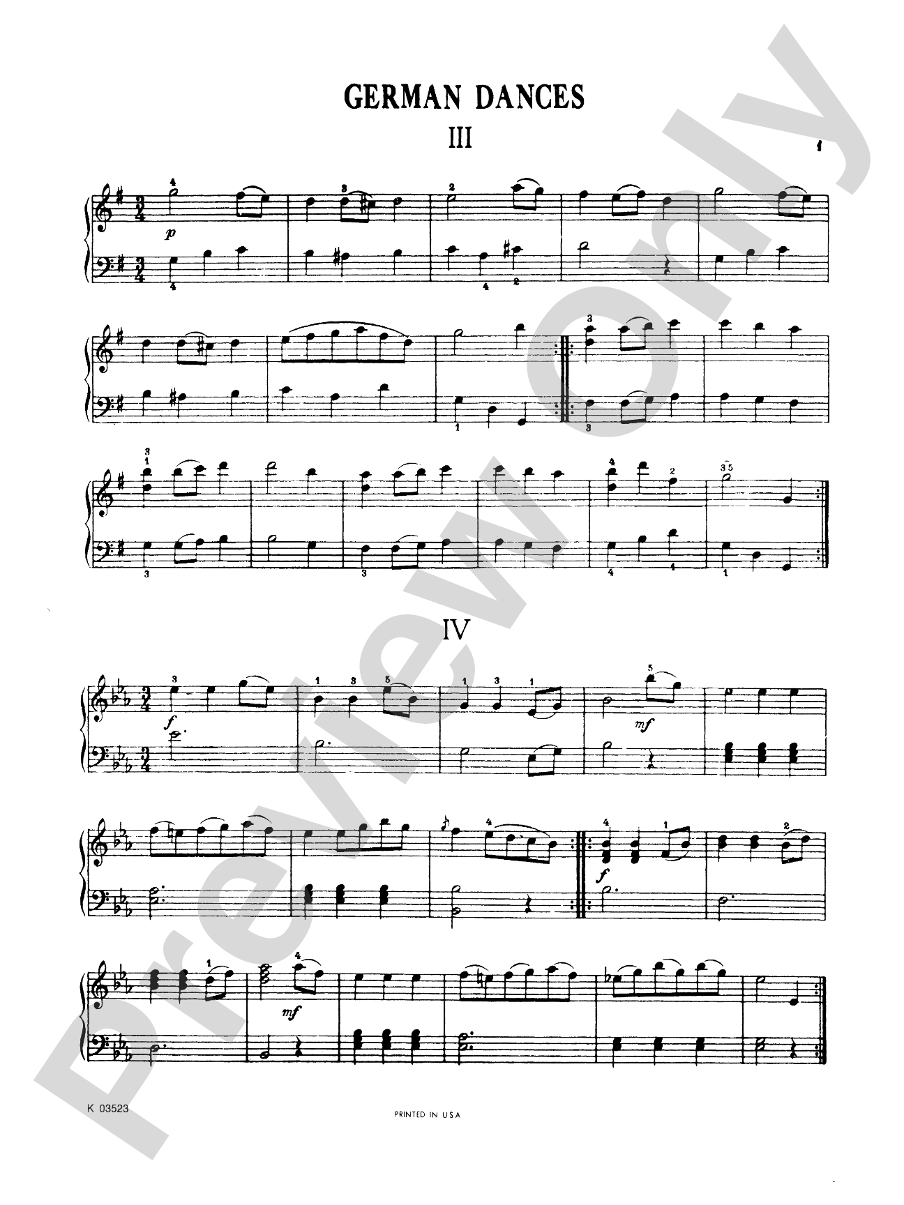 Haydn: A First Haydn Book: Piano Book