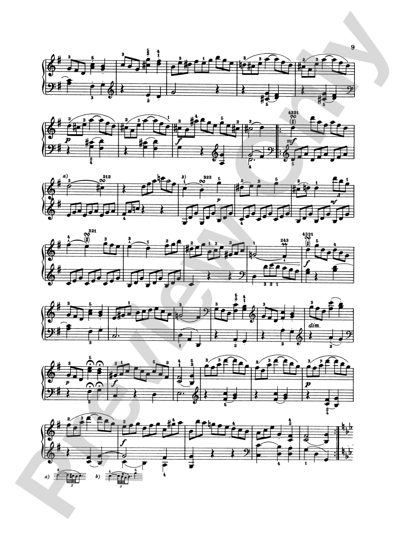 Haydn: Sonatas (Volume II): Piano Book