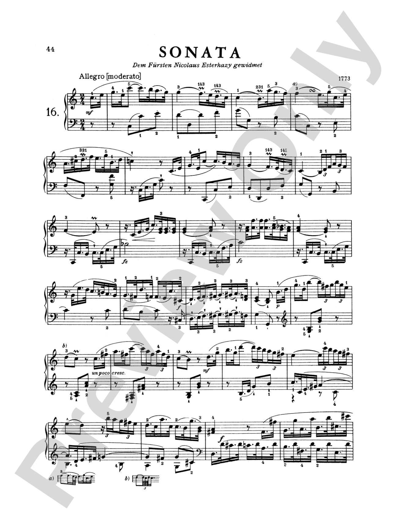Haydn: Sonatas (Volume II)
