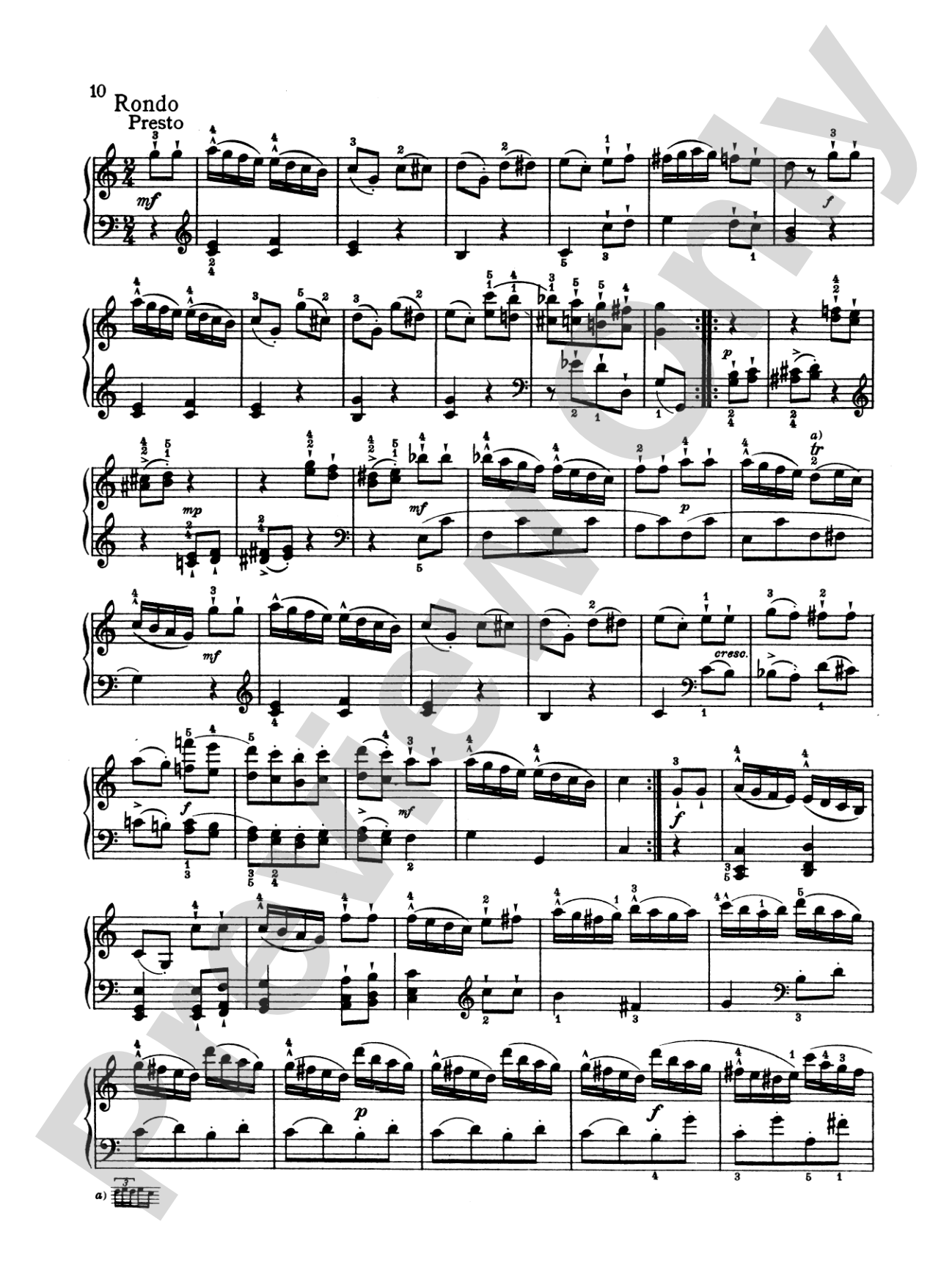 Haydn: Sonatas (Volume III): Piano Book