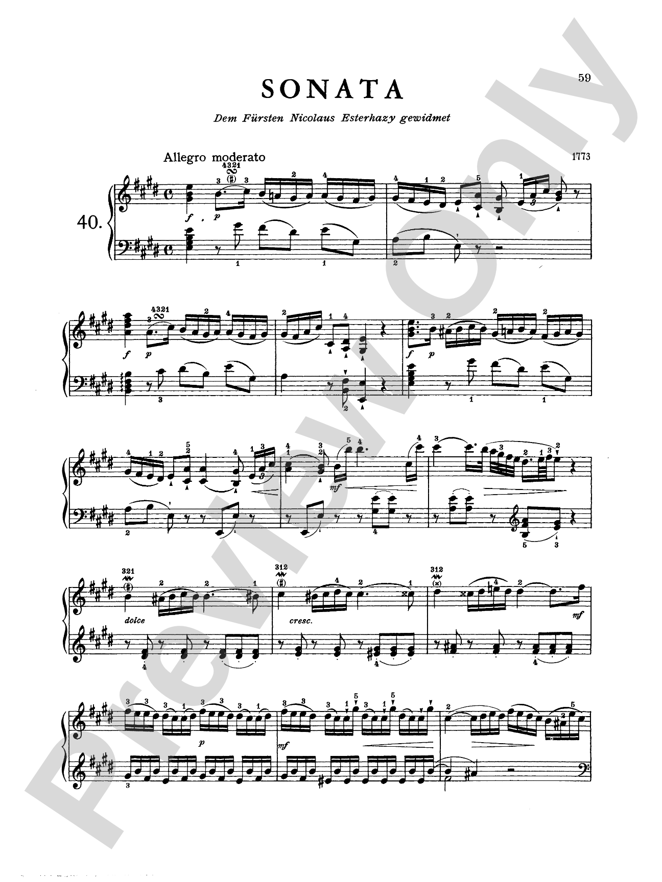 Haydn: Sonatas (Volume IV)