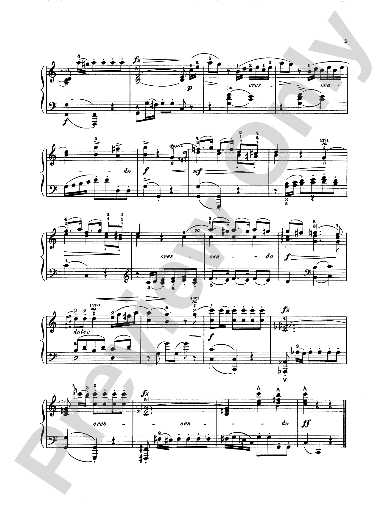Haydn: Oxen Minuet and Gypsy Rondo: Piano