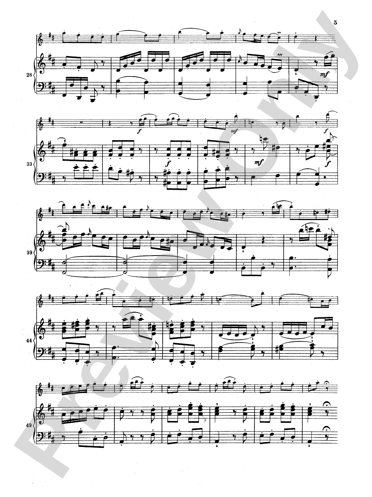 Hässler: Two Sonatas: Flute Part(s)