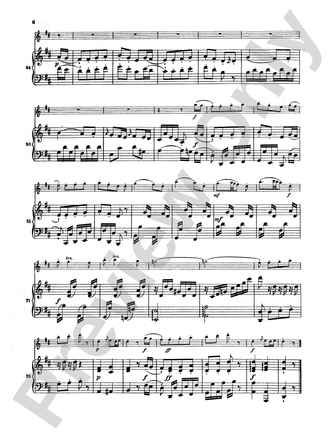 Hässler: Two Sonatas: Flute Part(s)