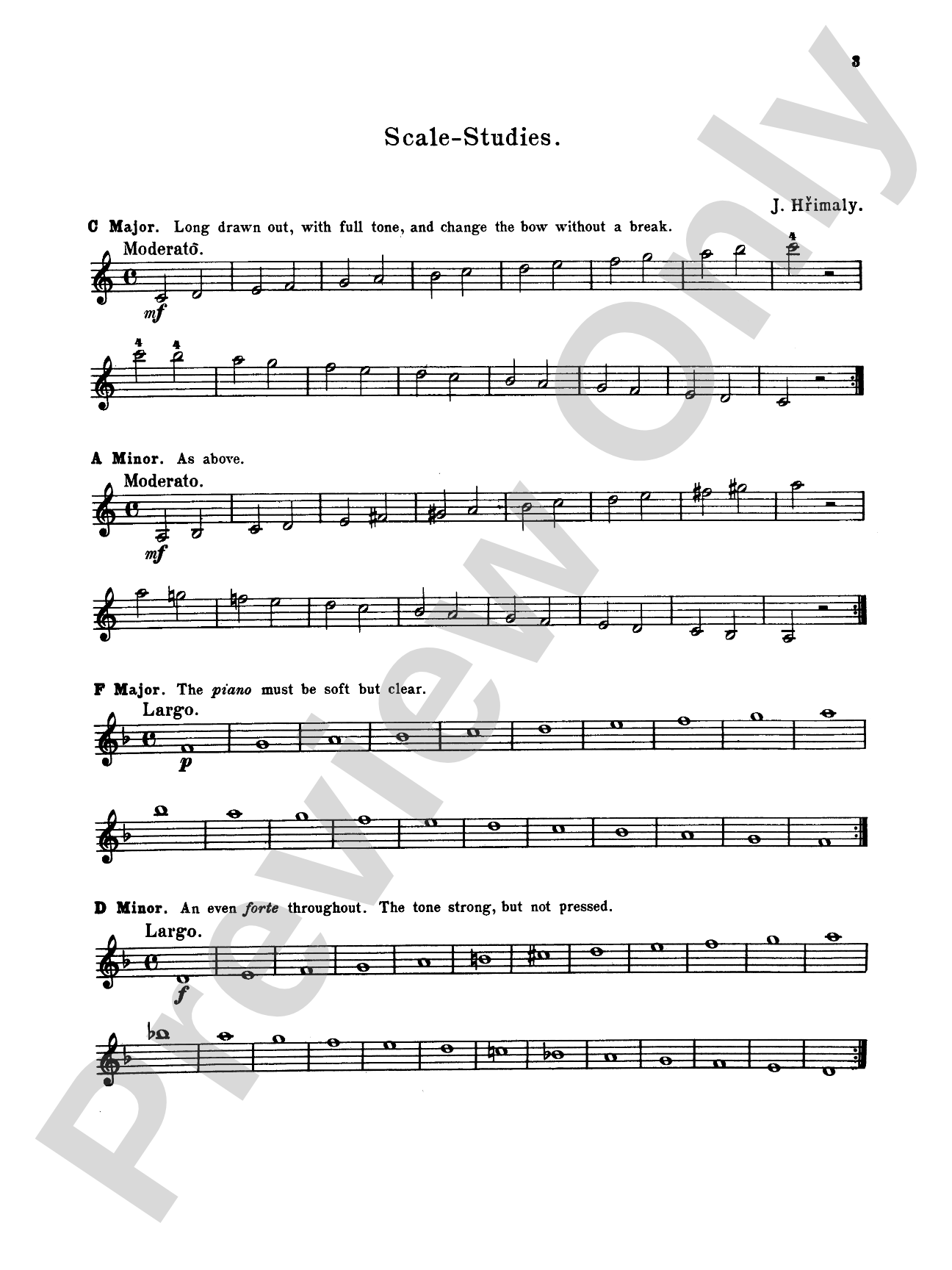 Hrímalý: Scale Studies: Violin Book