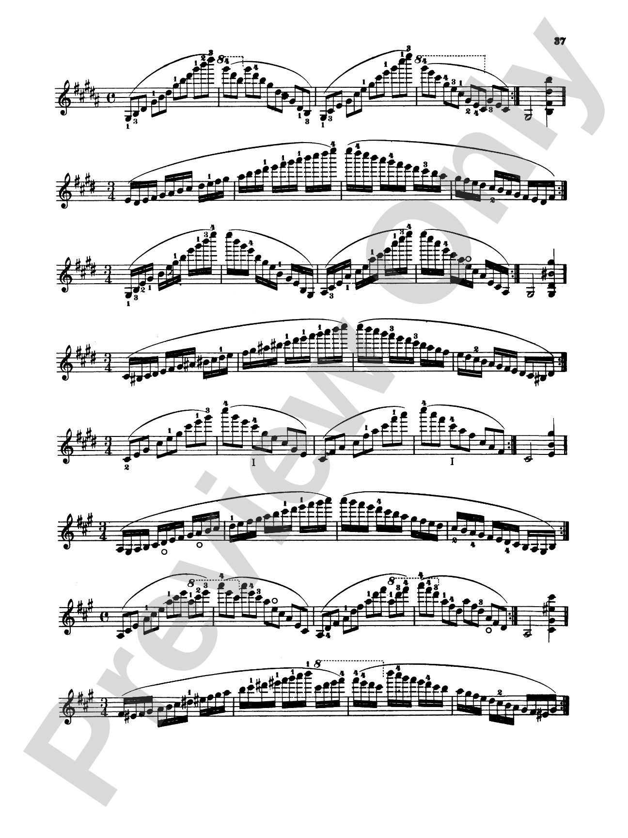 Hrímalý: Scale Studies: Violin Book