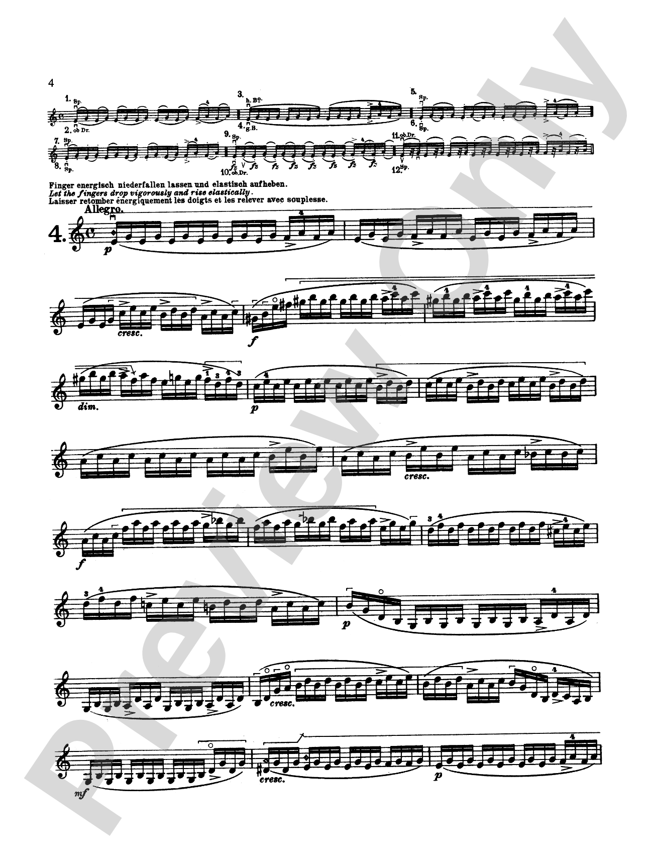 Kayser: Thirty-Six Etudes, Op. 20