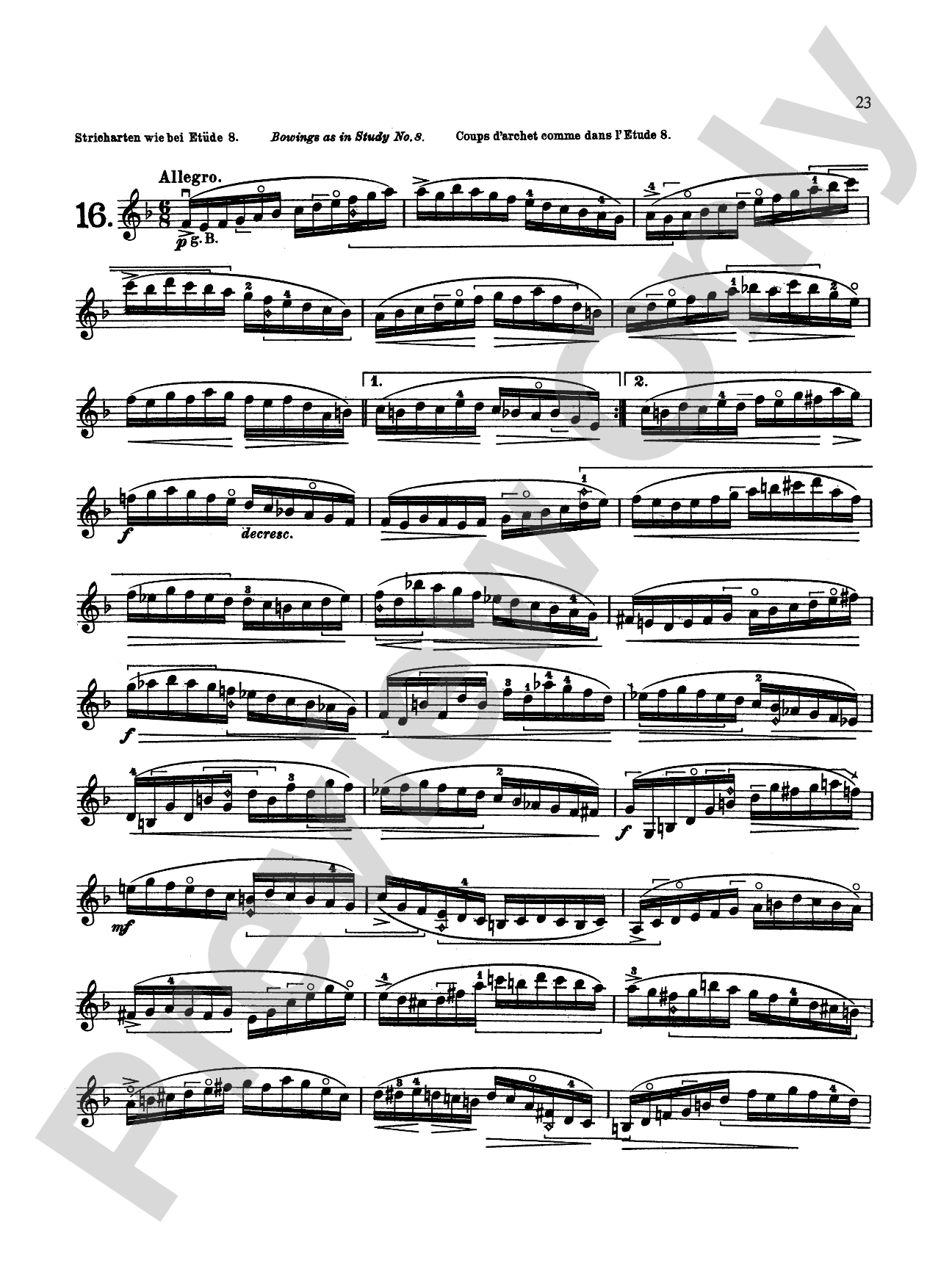 Kayser: Thirty-Six Etudes, Op. 20