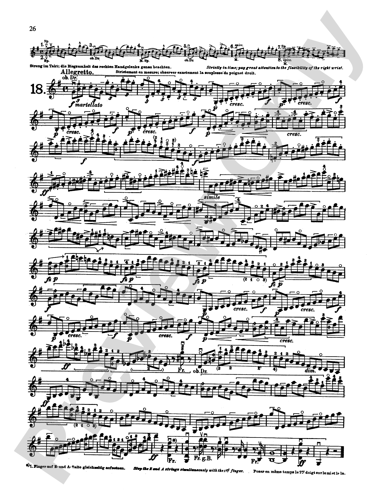 Kayser: Thirty-Six Etudes, Op. 20
