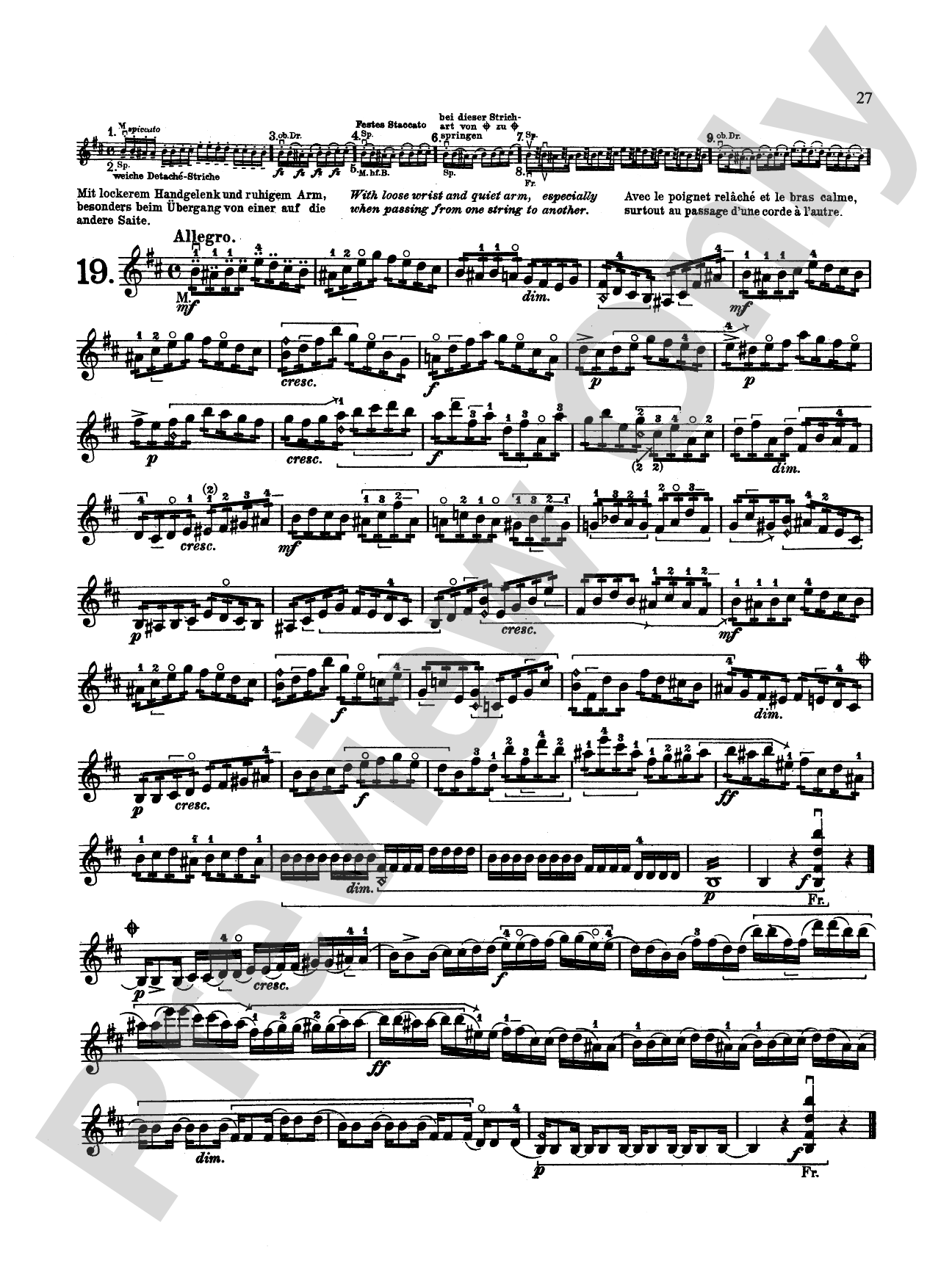 Kayser: Thirty-Six Etudes, Op. 20