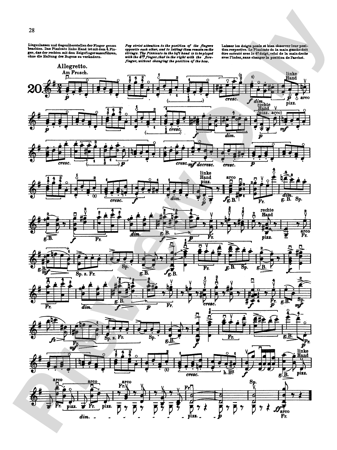 Kayser: Thirty-Six Etudes, Op. 20