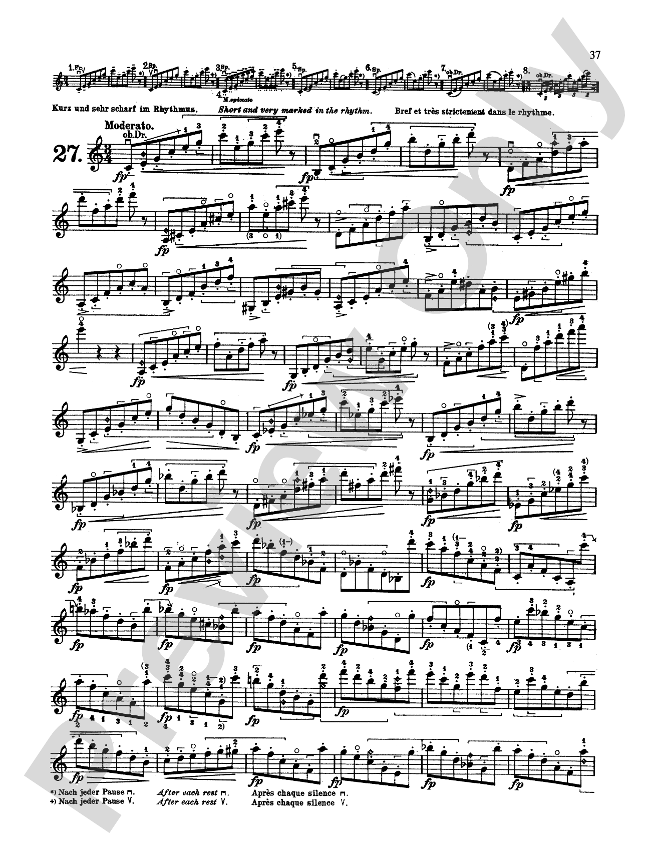 Kayser: Thirty-Six Etudes, Op. 20