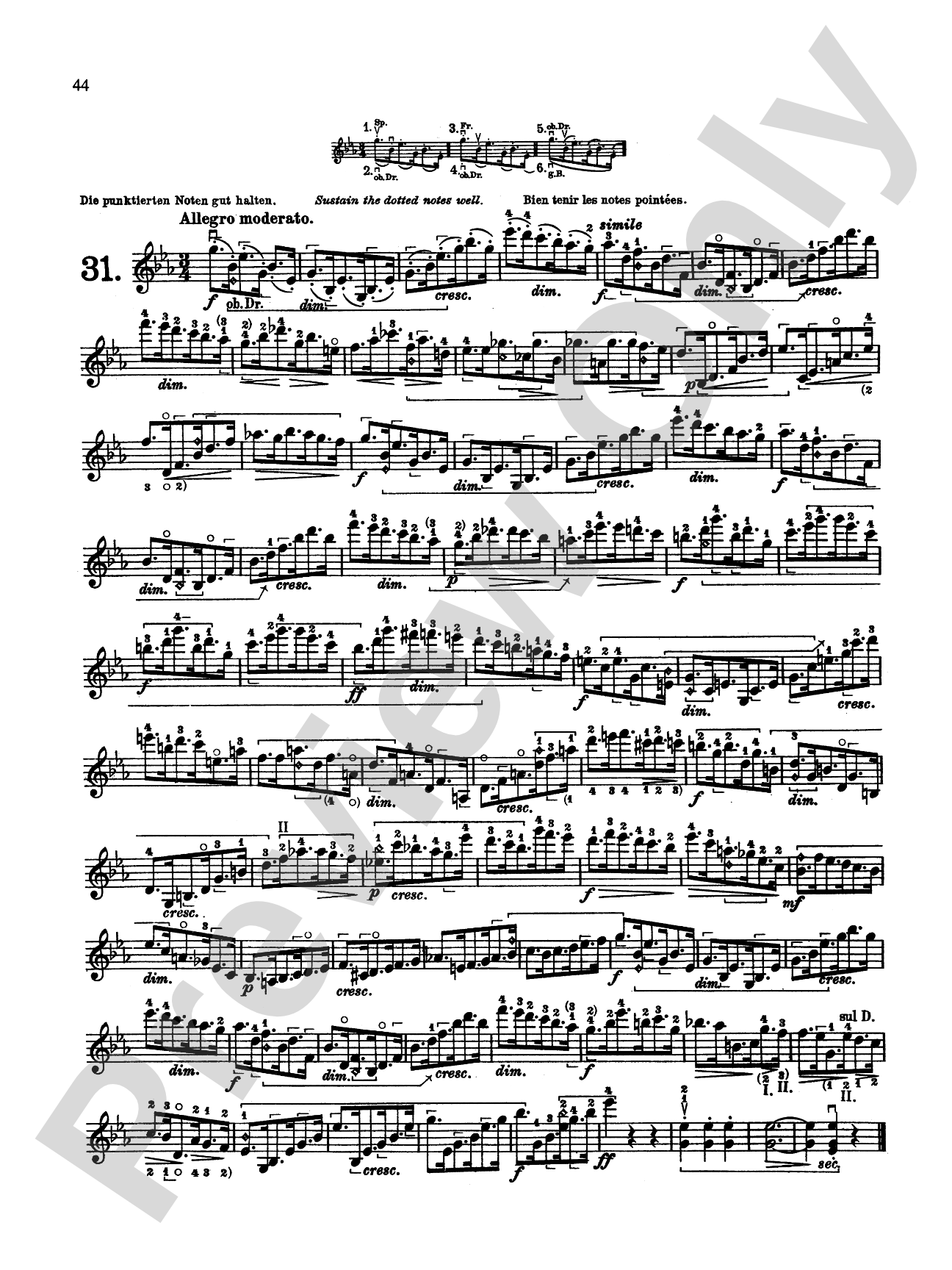 Kayser: Thirty-Six Etudes, Op. 20