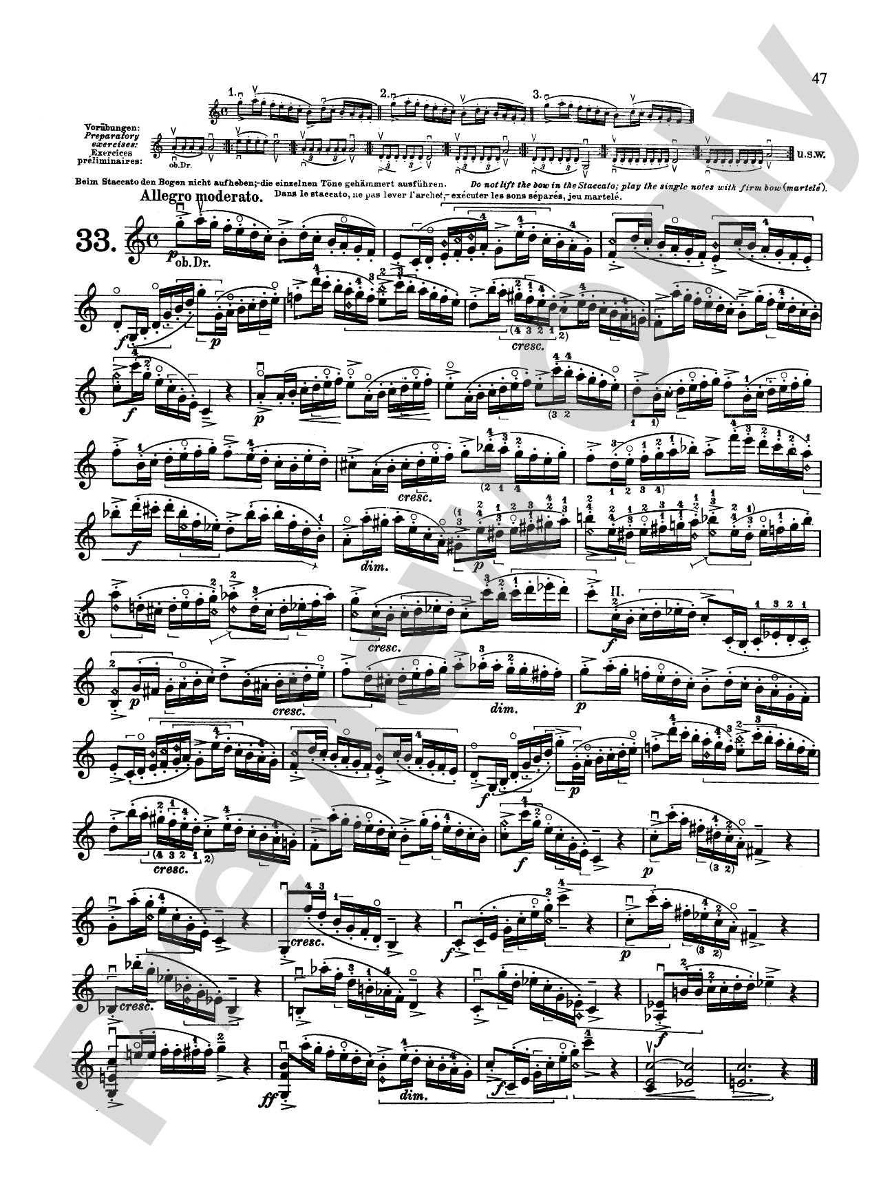 Kayser: Thirty-Six Etudes, Op. 20