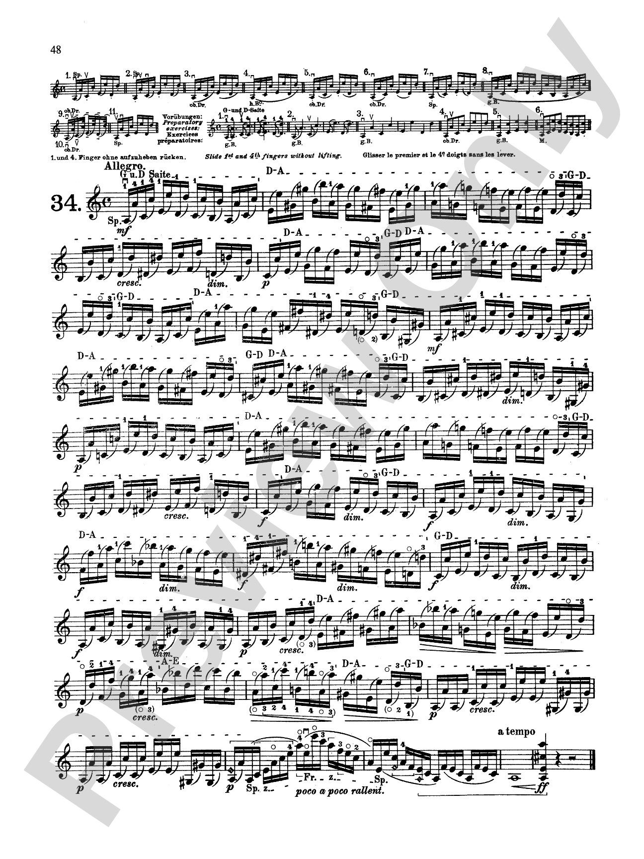 Kayser: Thirty-Six Etudes, Op. 20