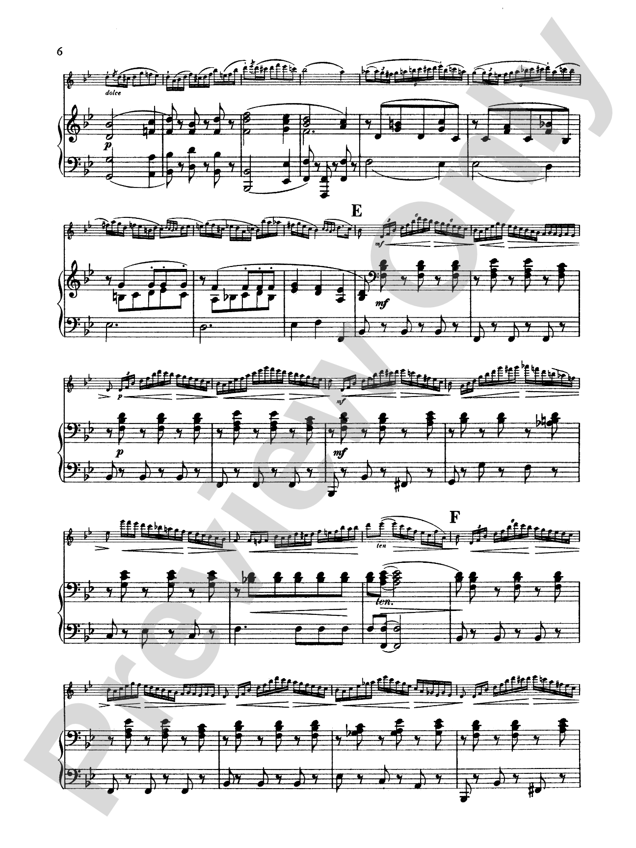Kuhlau: Six Divertissements, Op. 68: Flute Book