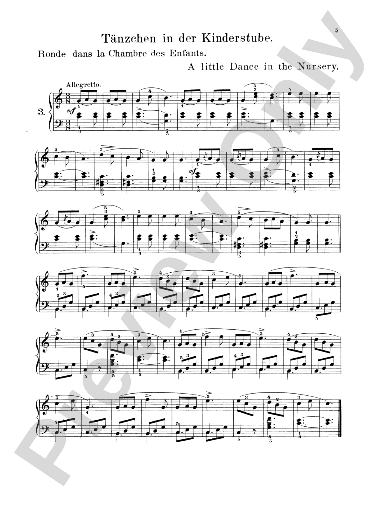 Köhler: Children's Album, Op. 210