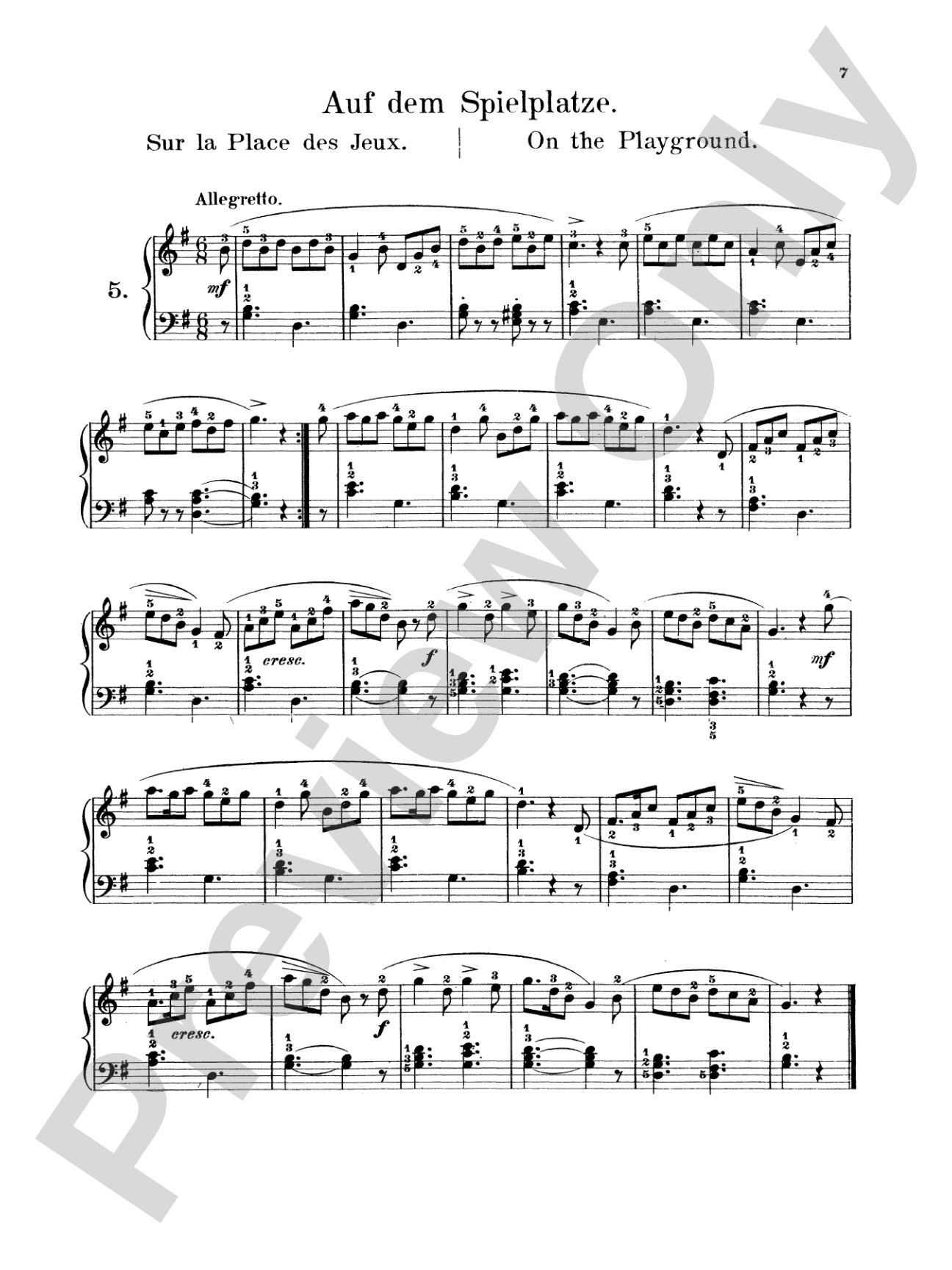 Köhler: Children's Album, Op. 210