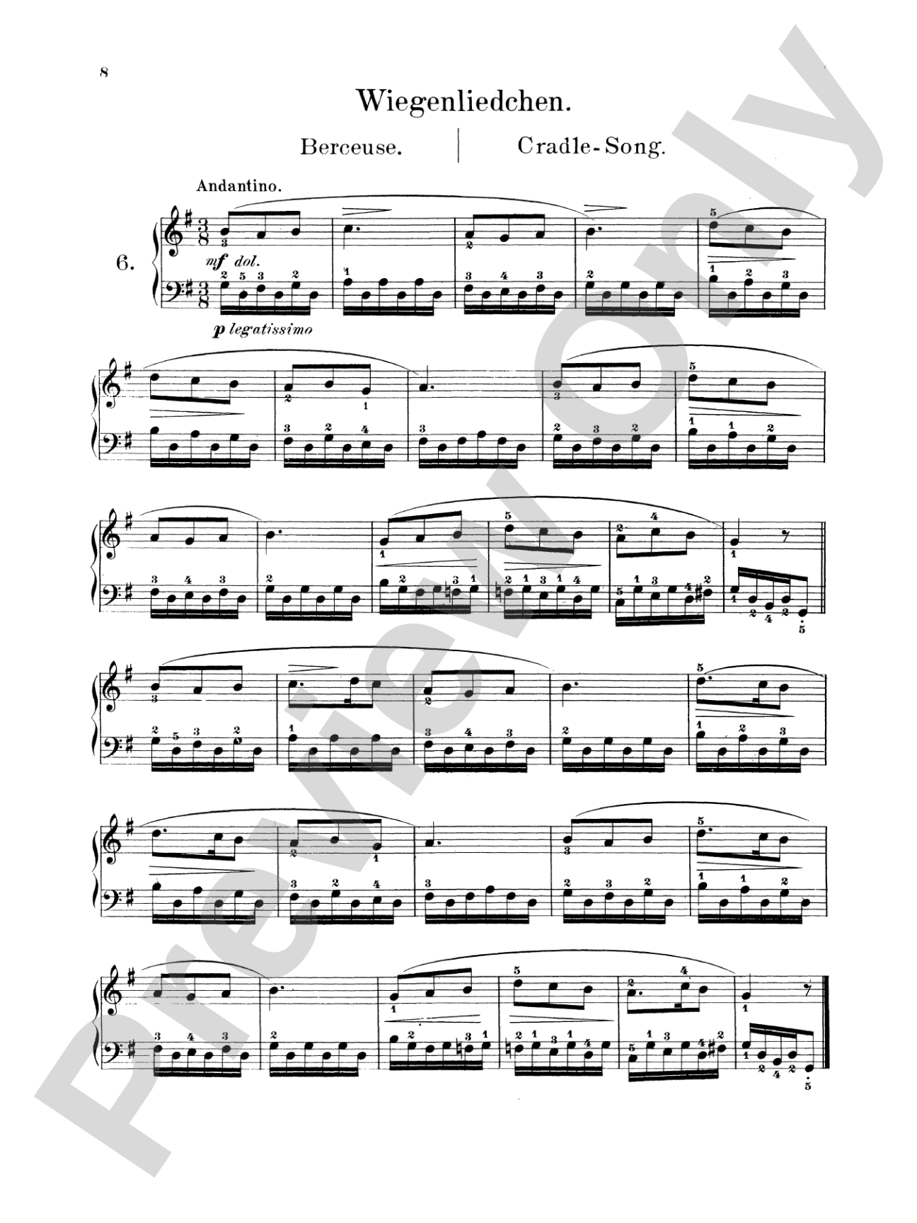 Köhler: Children's Album, Op. 210