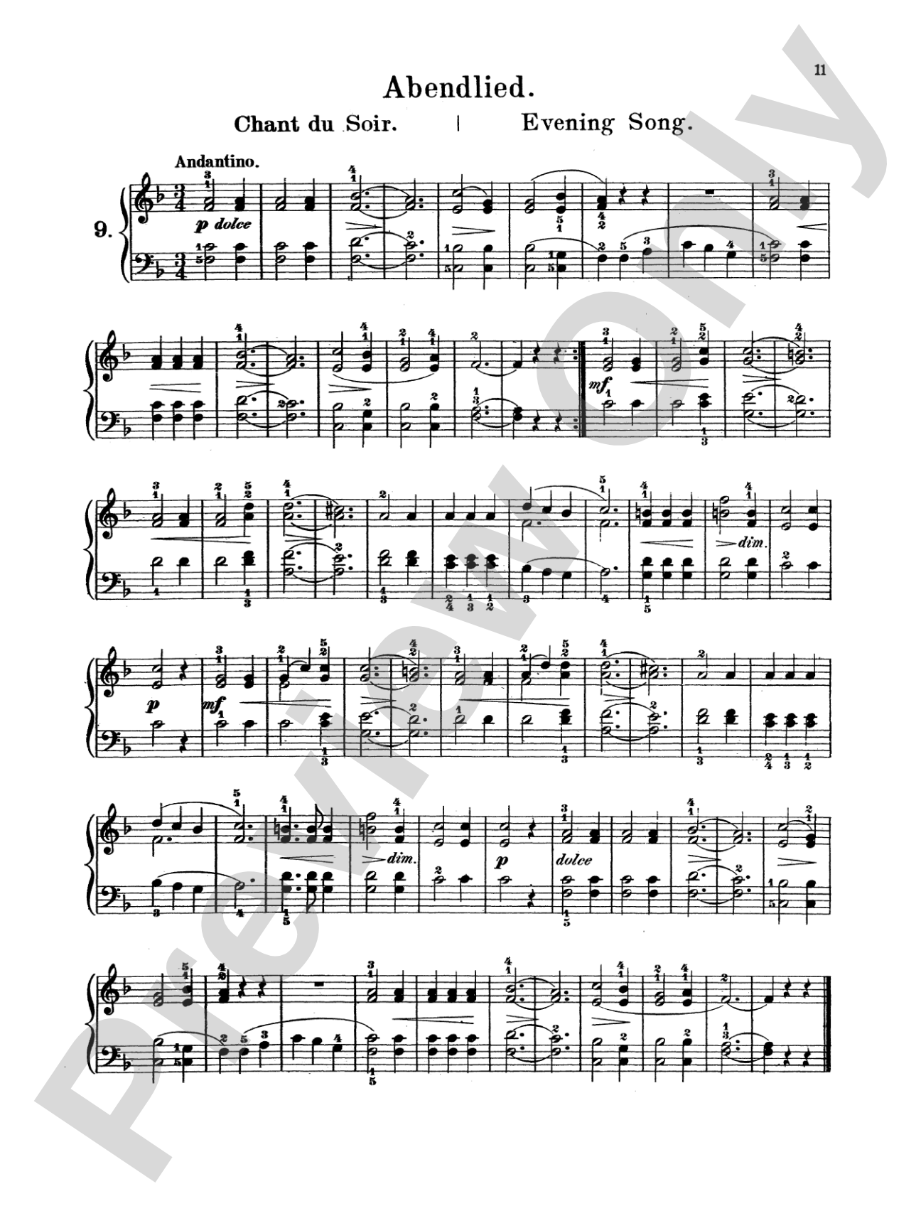 Köhler: Children's Album, Op. 210