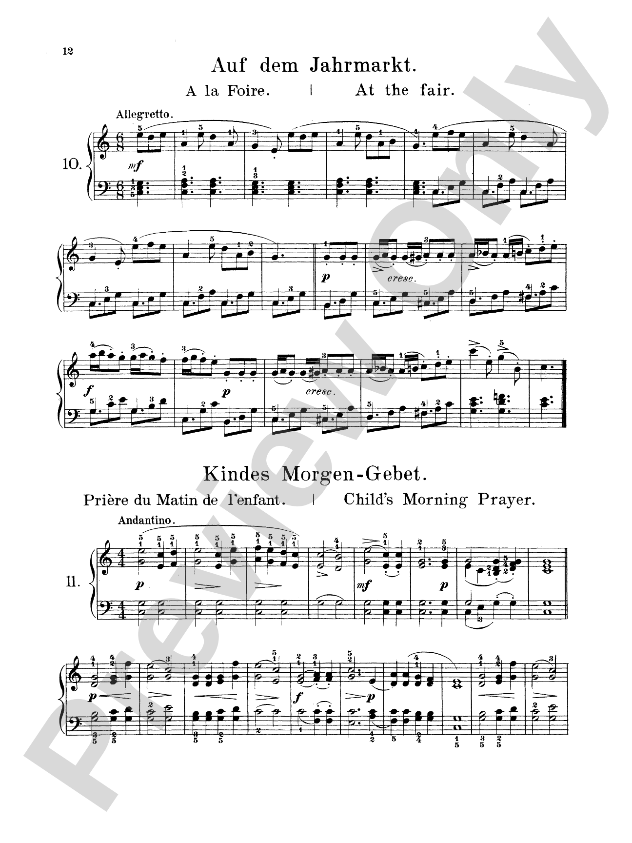 Köhler: Children's Album, Op. 210