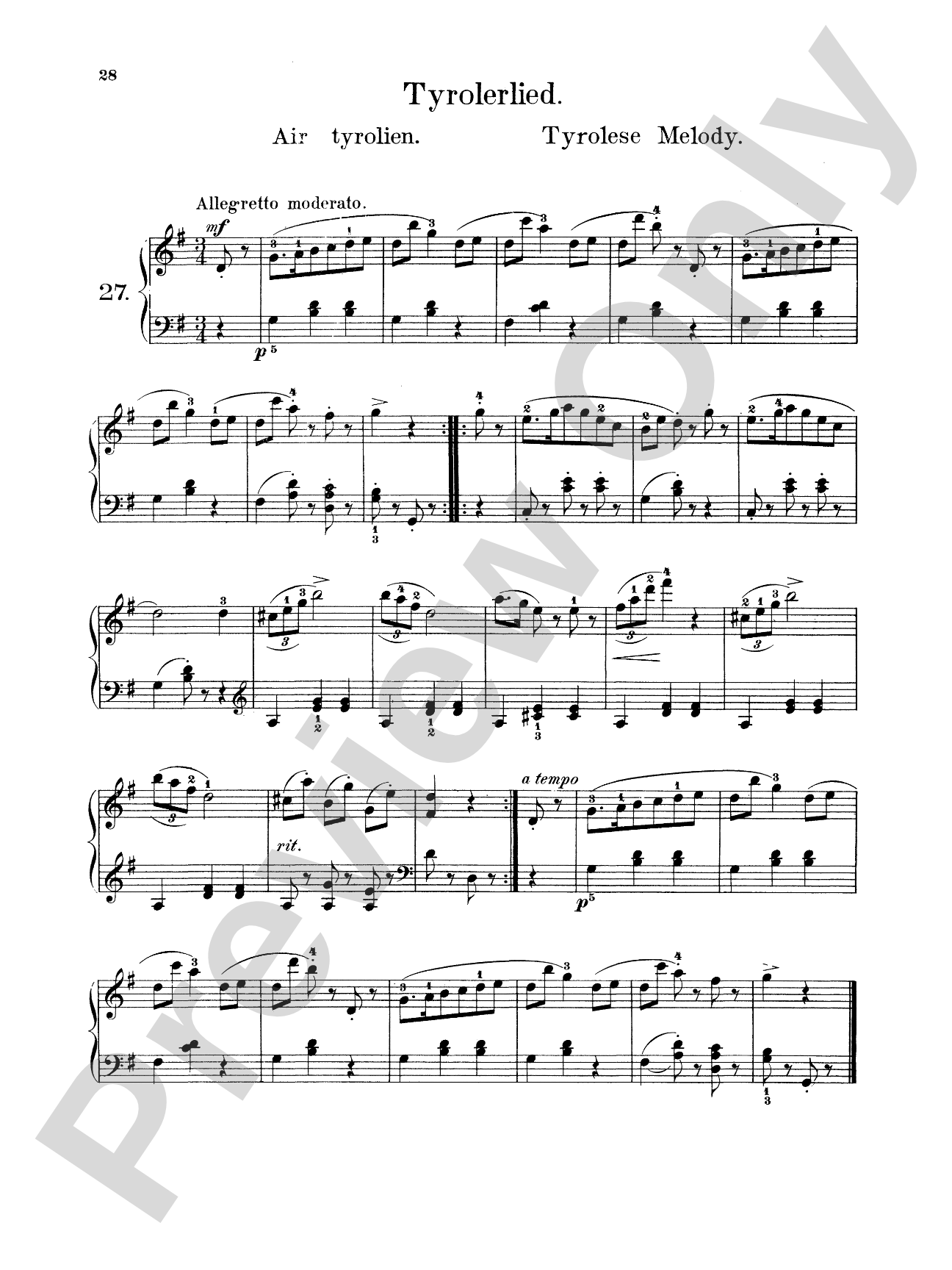 Köhler: Children's Album, Op. 210
