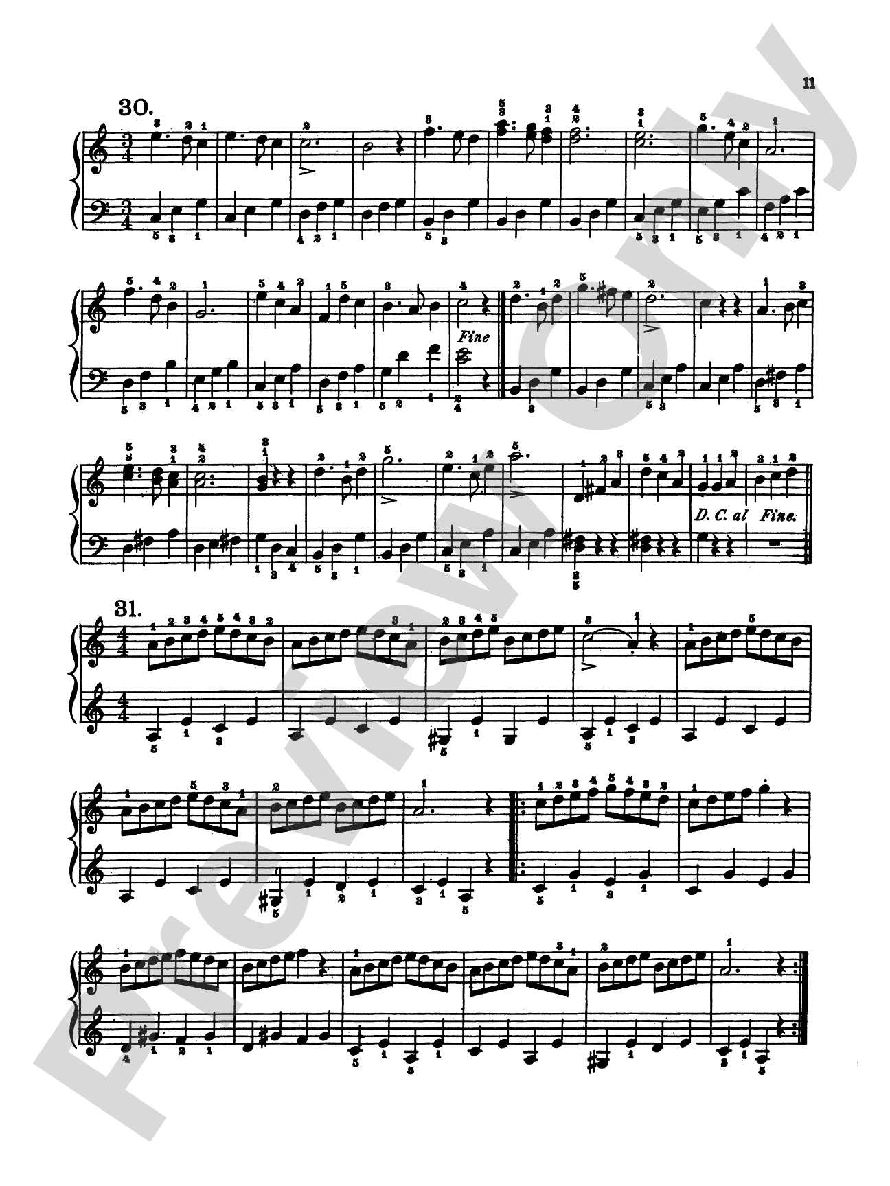 Köhler: The Very Easiest Studies, Op. 190: Piano Book
