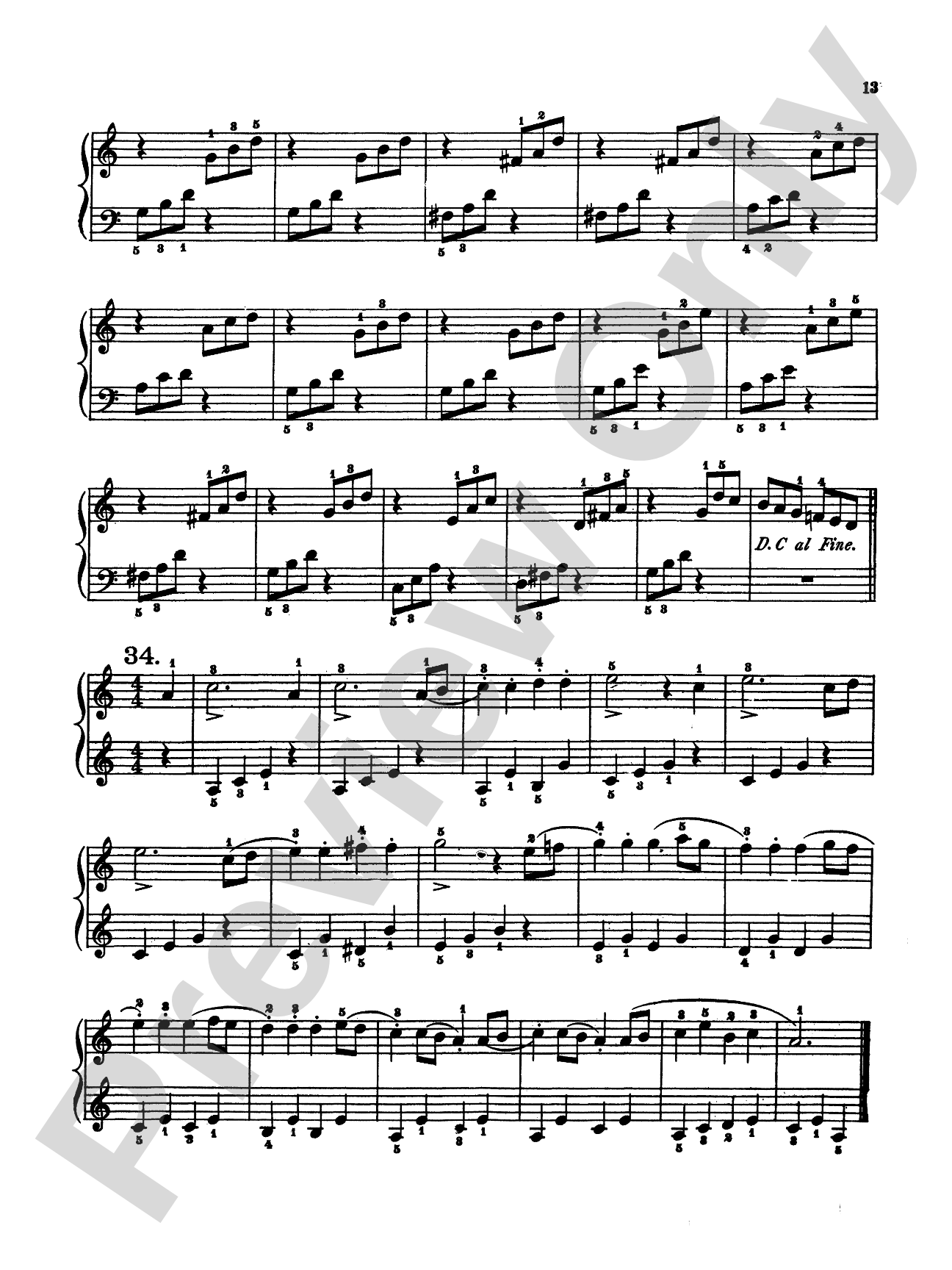 Köhler: The Very Easiest Studies, Op. 190: Piano Book