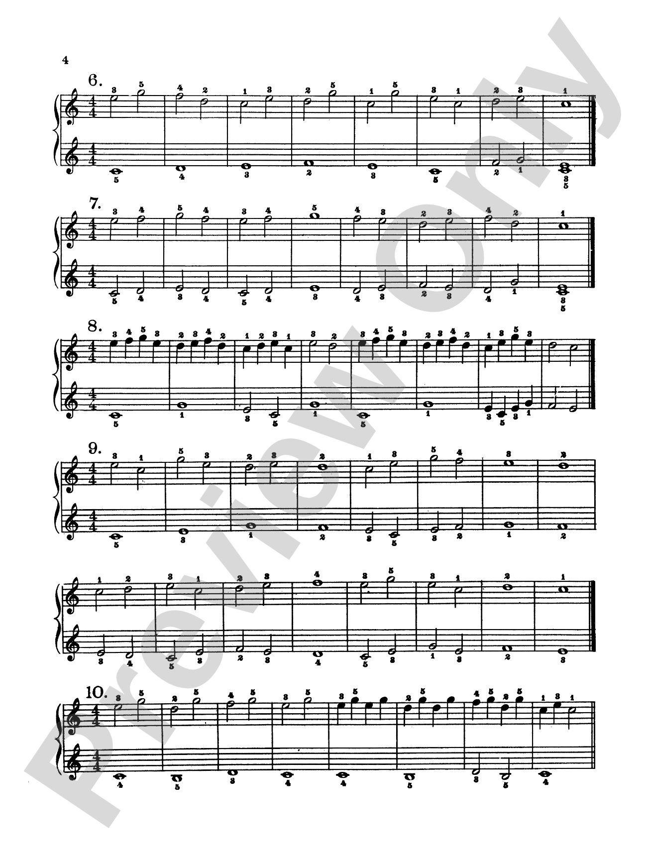 Köhler: The Very Easiest Studies, Op. 190: Piano Book