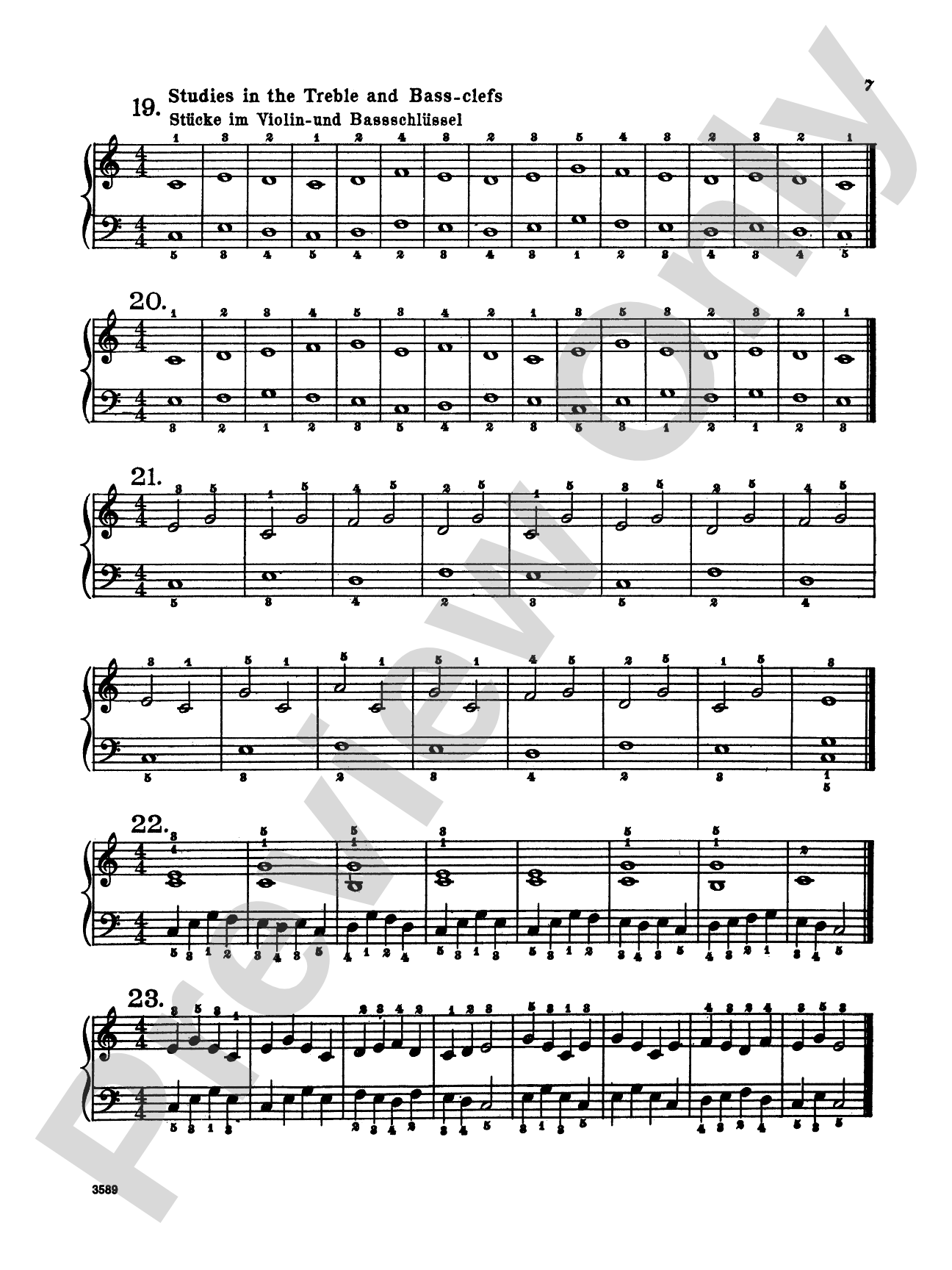 Köhler: The Very Easiest Studies, Op. 190: Piano Book