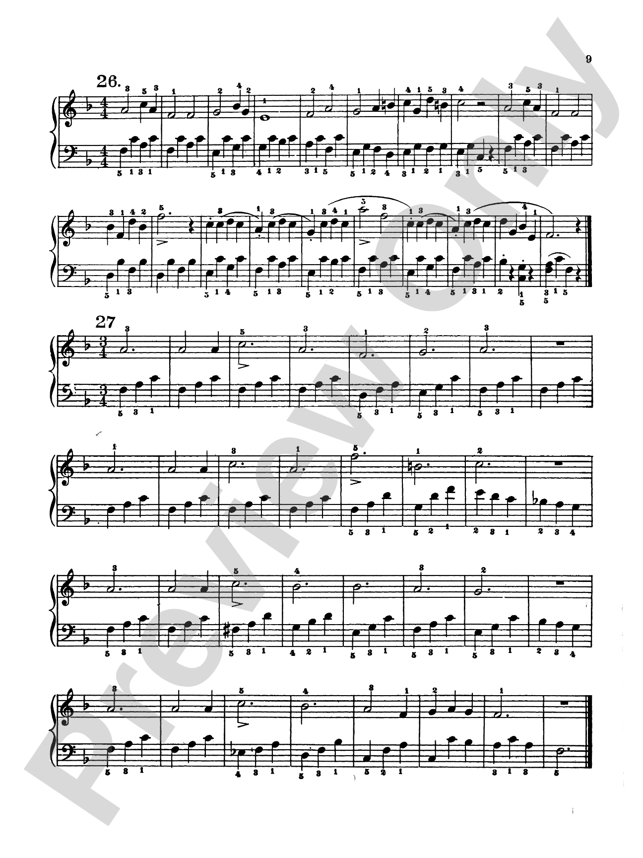 Köhler: The Very Easiest Studies, Op. 190: Piano Book