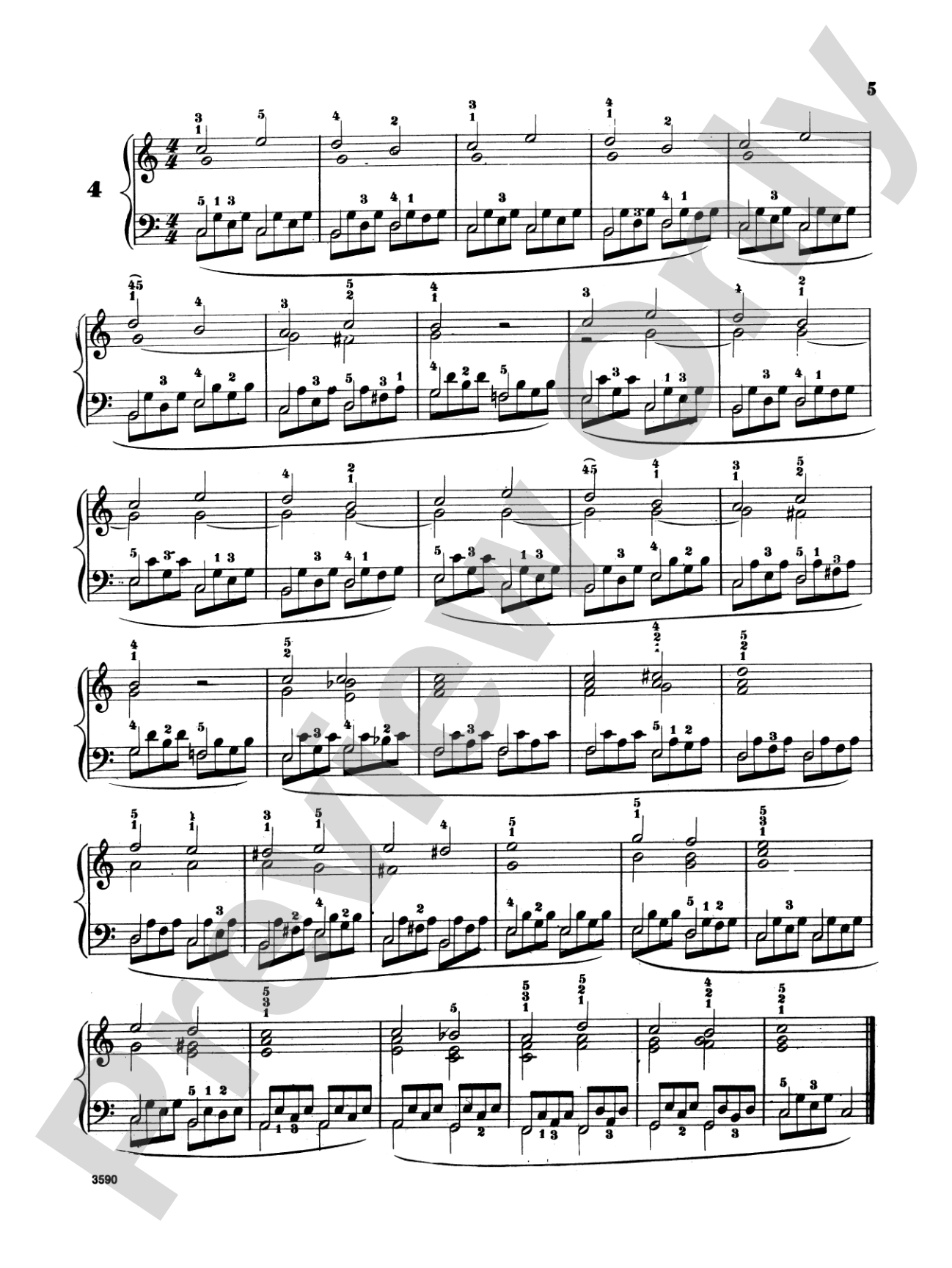 Köhler: Easiest Studies, Op. 151