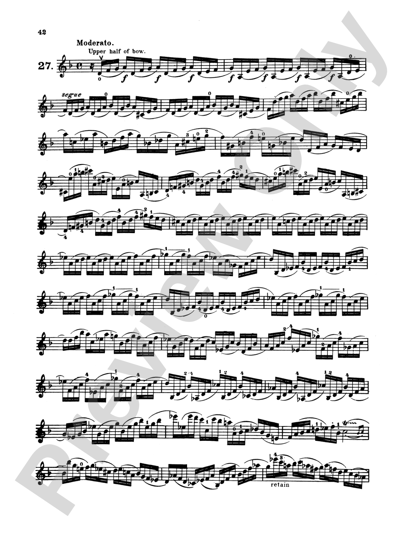Kreutzer: Forty-Two Studies or Caprices