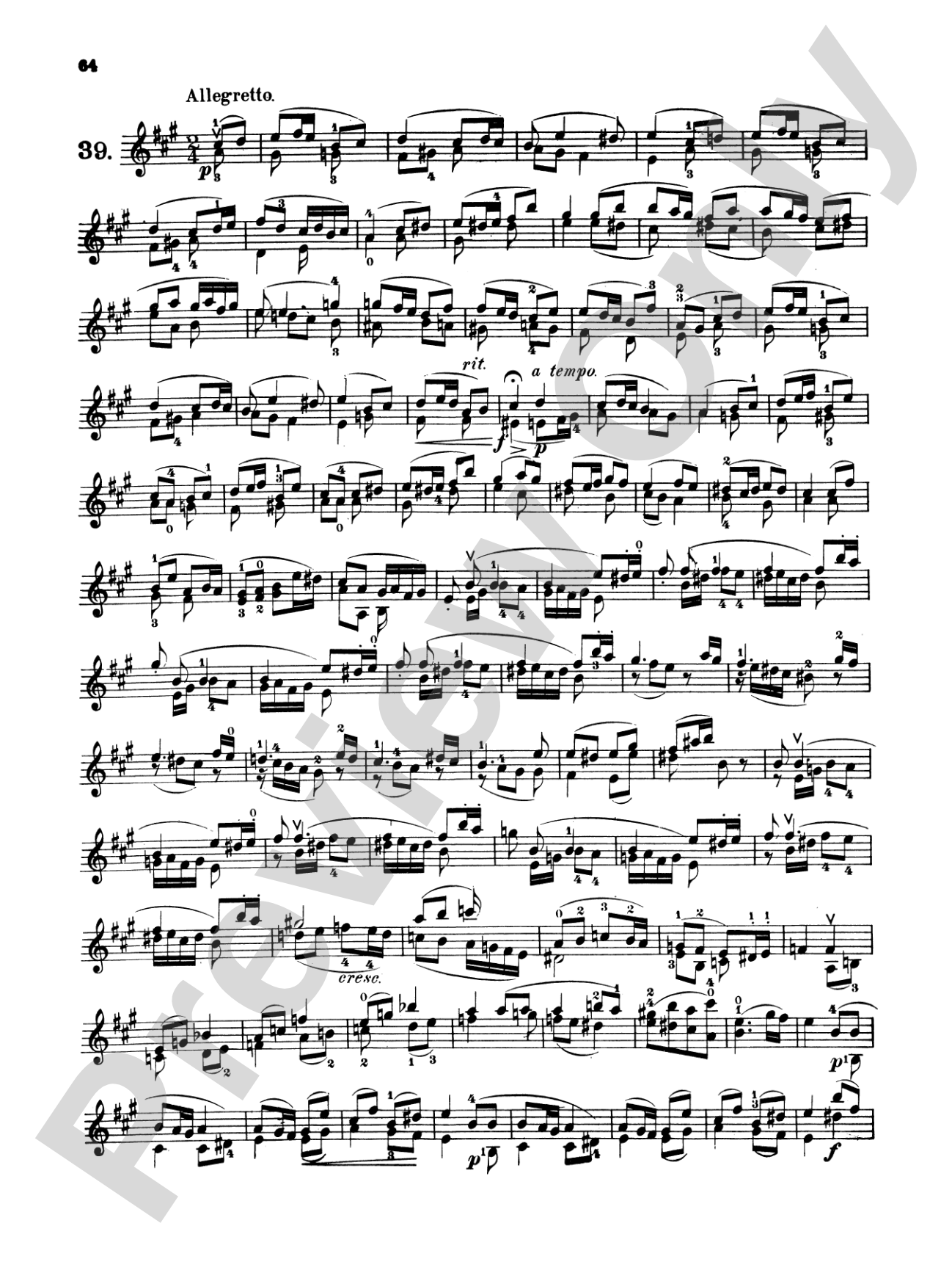 Kreutzer: Forty-Two Studies or Caprices
