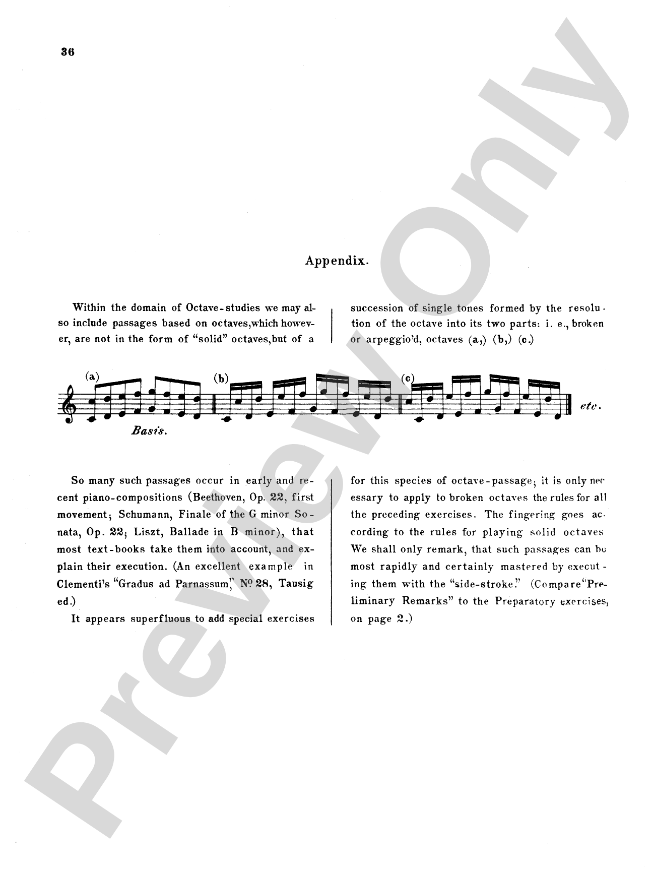 Kullak: School of Octave-Playing (Volume I)
