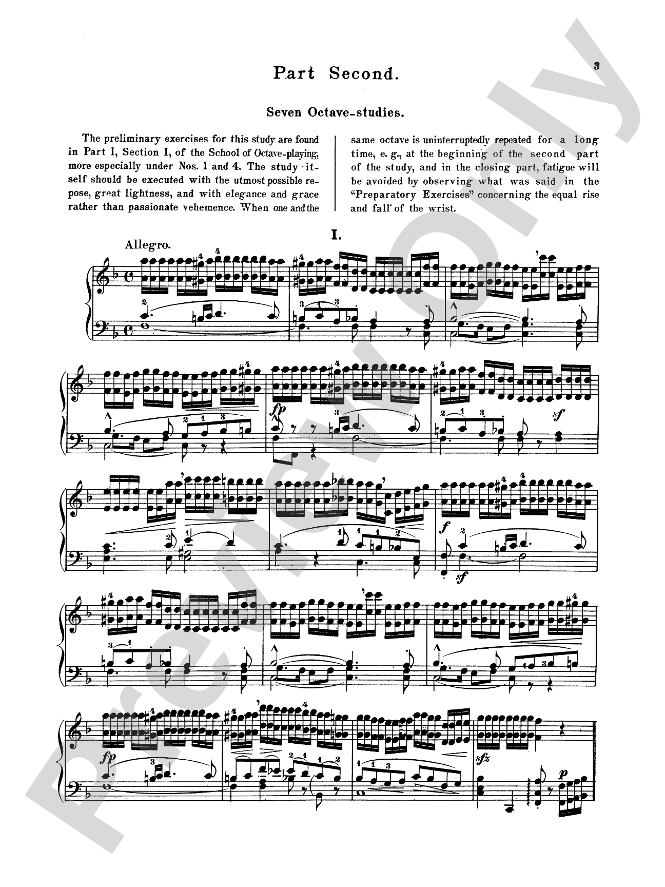Kullak: School of Octave-Playing (Volume II): Piano Book