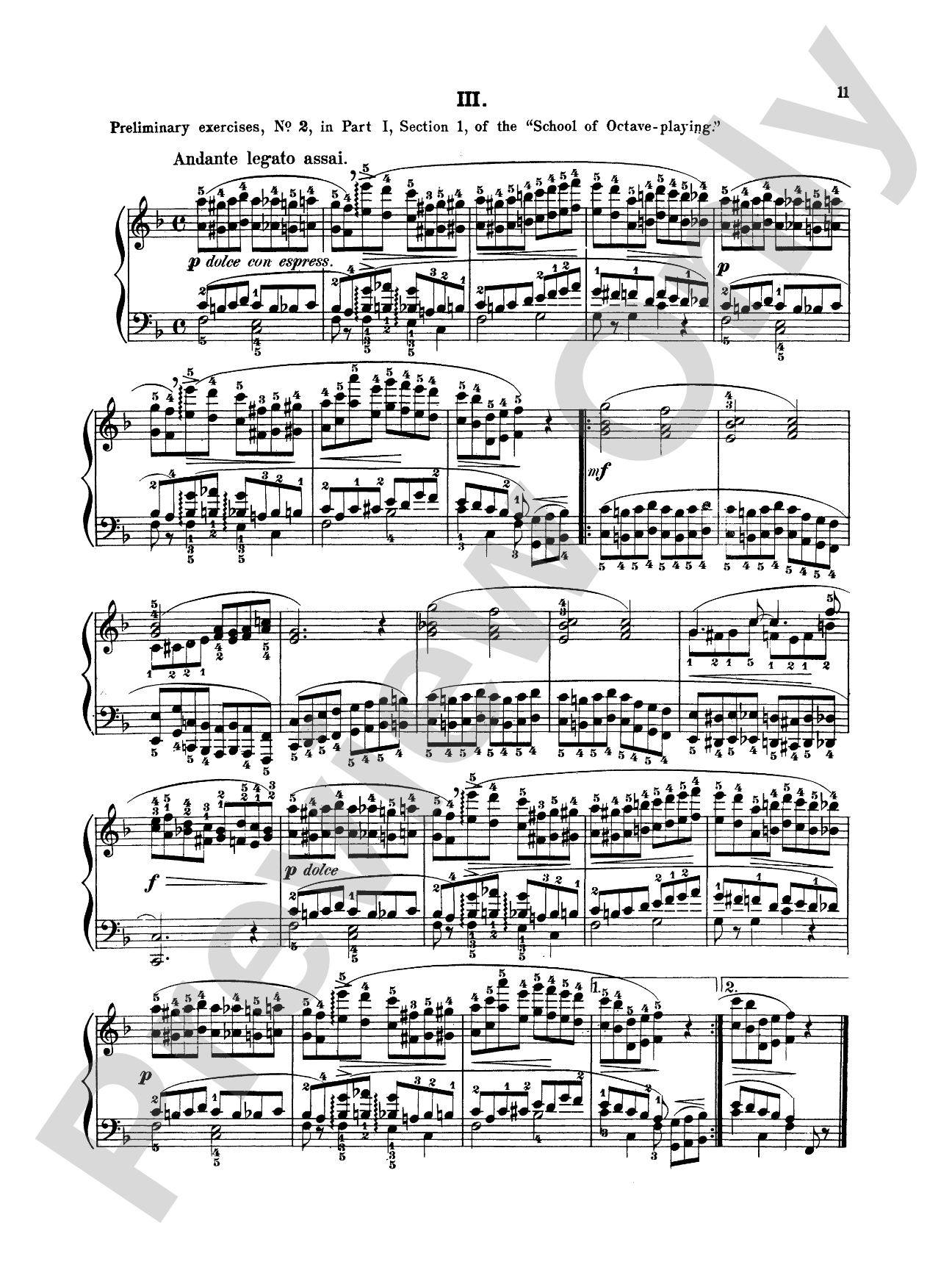 Kullak: School of Octave-Playing (Volume II)