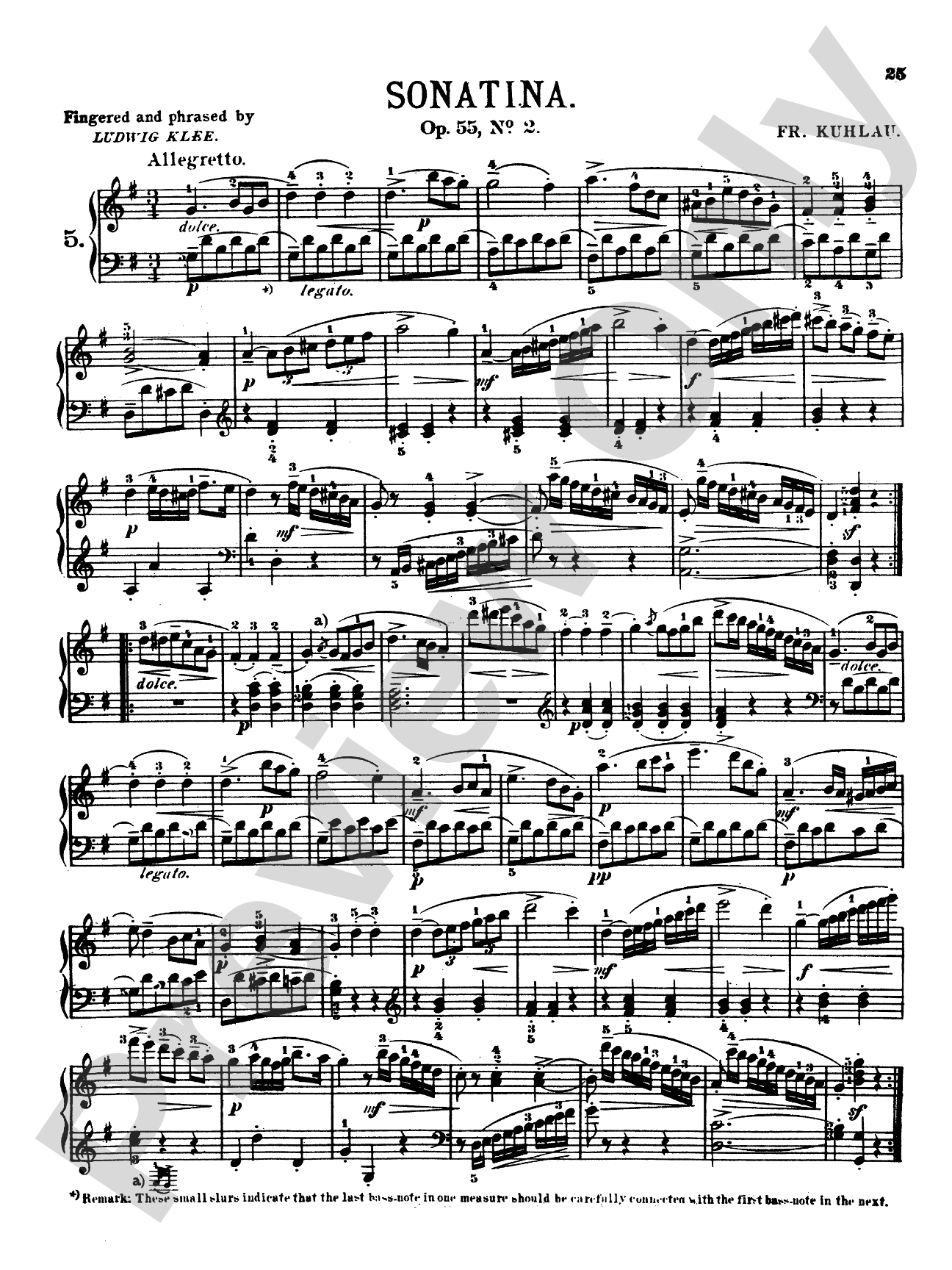 Kuhlau: Sonatinas (Volume I)