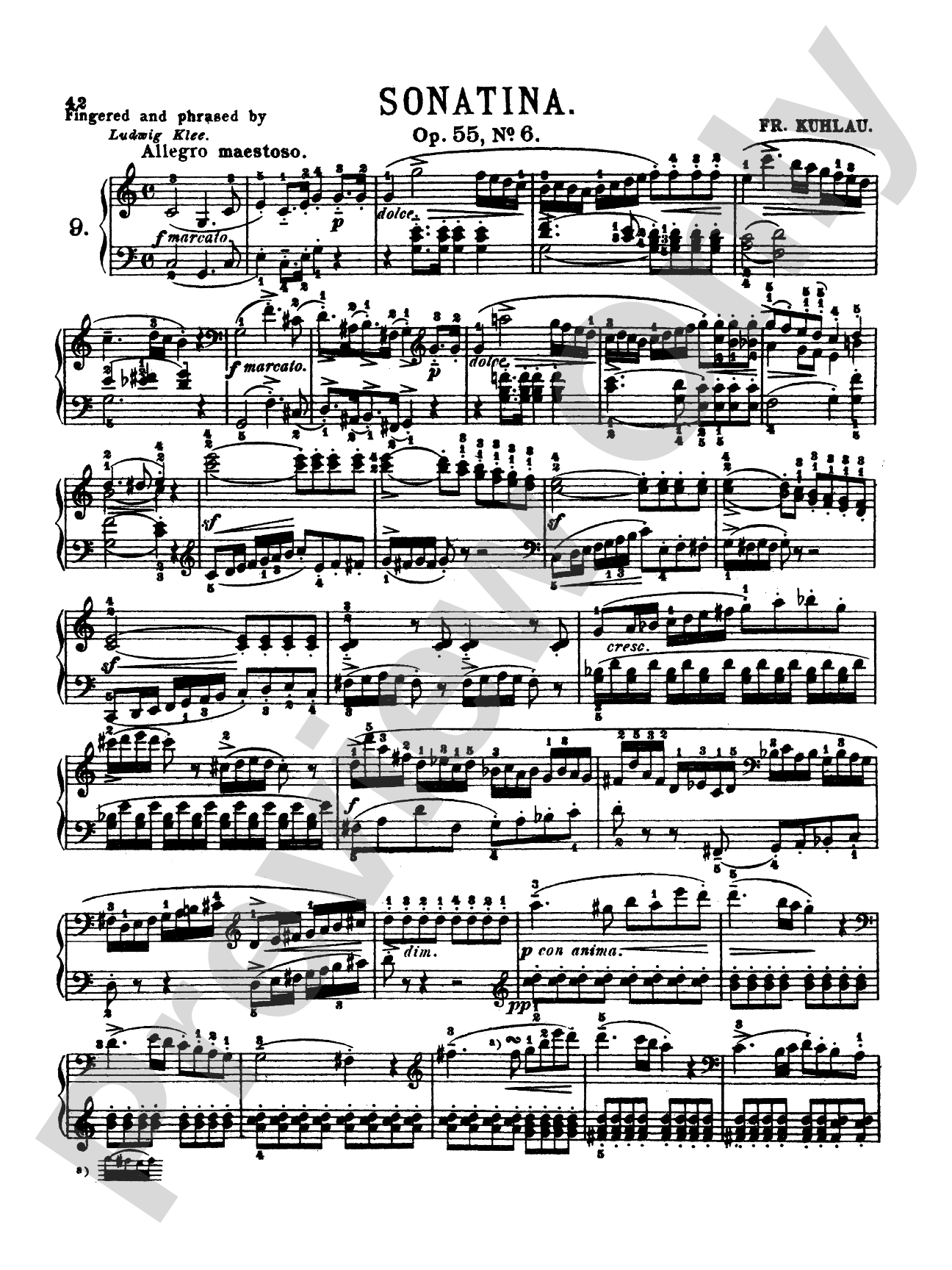 Kuhlau: Sonatinas (Volume I)