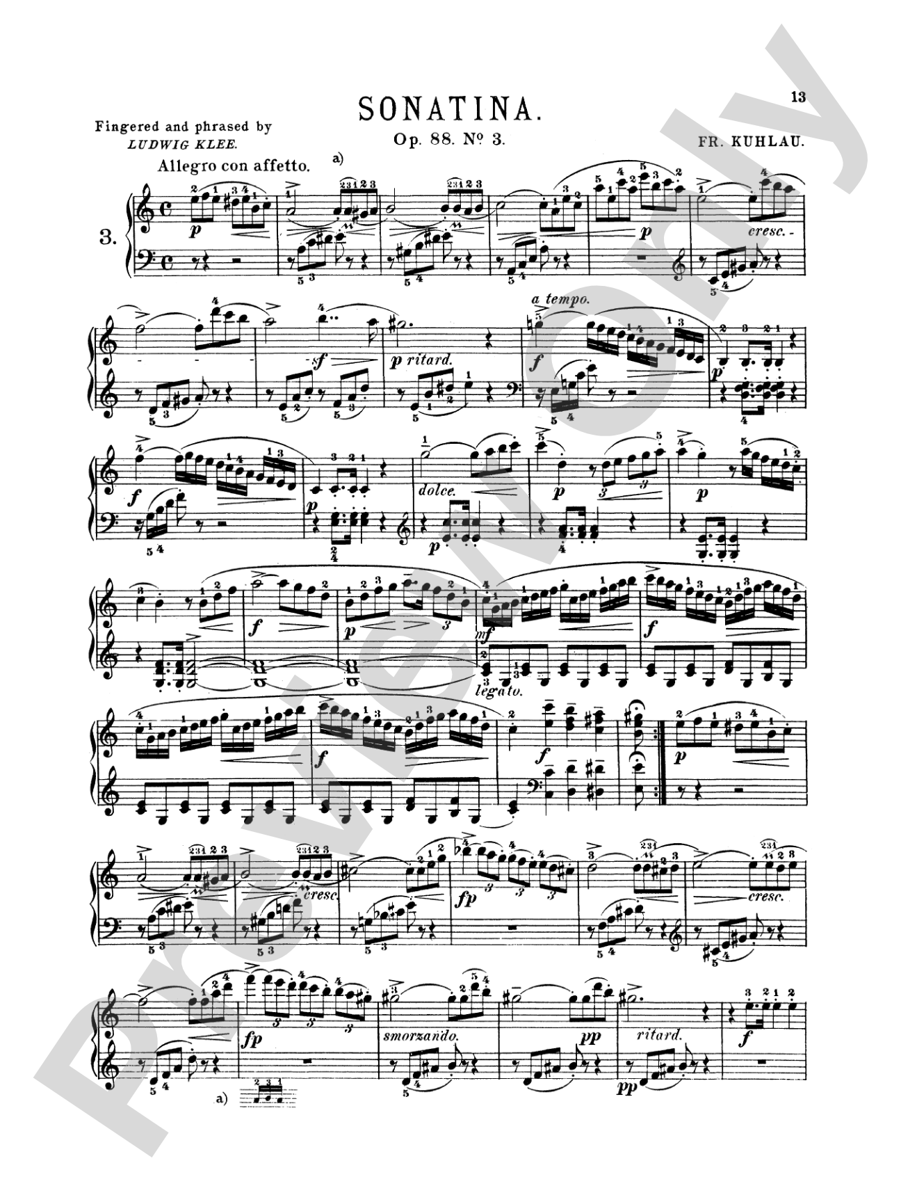 Kuhlau: Sonatinas (Volume II)