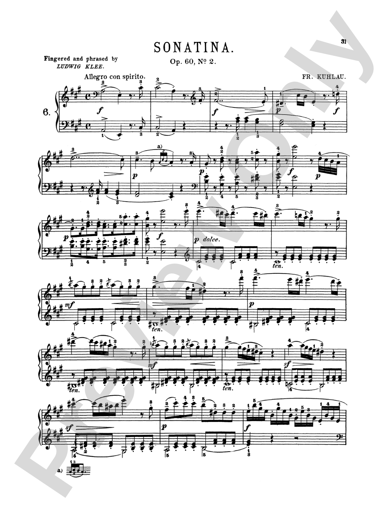 Kuhlau: Sonatinas (Volume II)