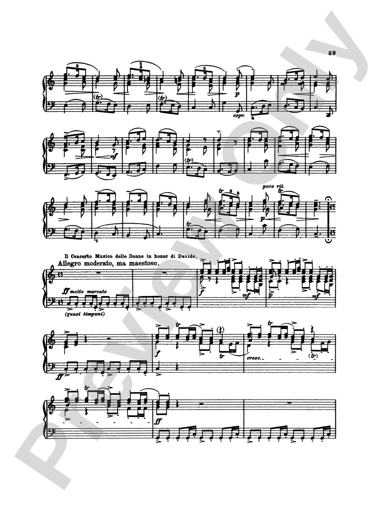 Kuhnau: Sonata, "David and Goliath": Piano