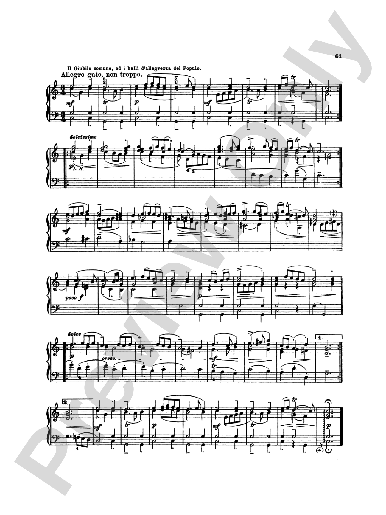 Kuhnau: Sonata, "David and Goliath": Piano