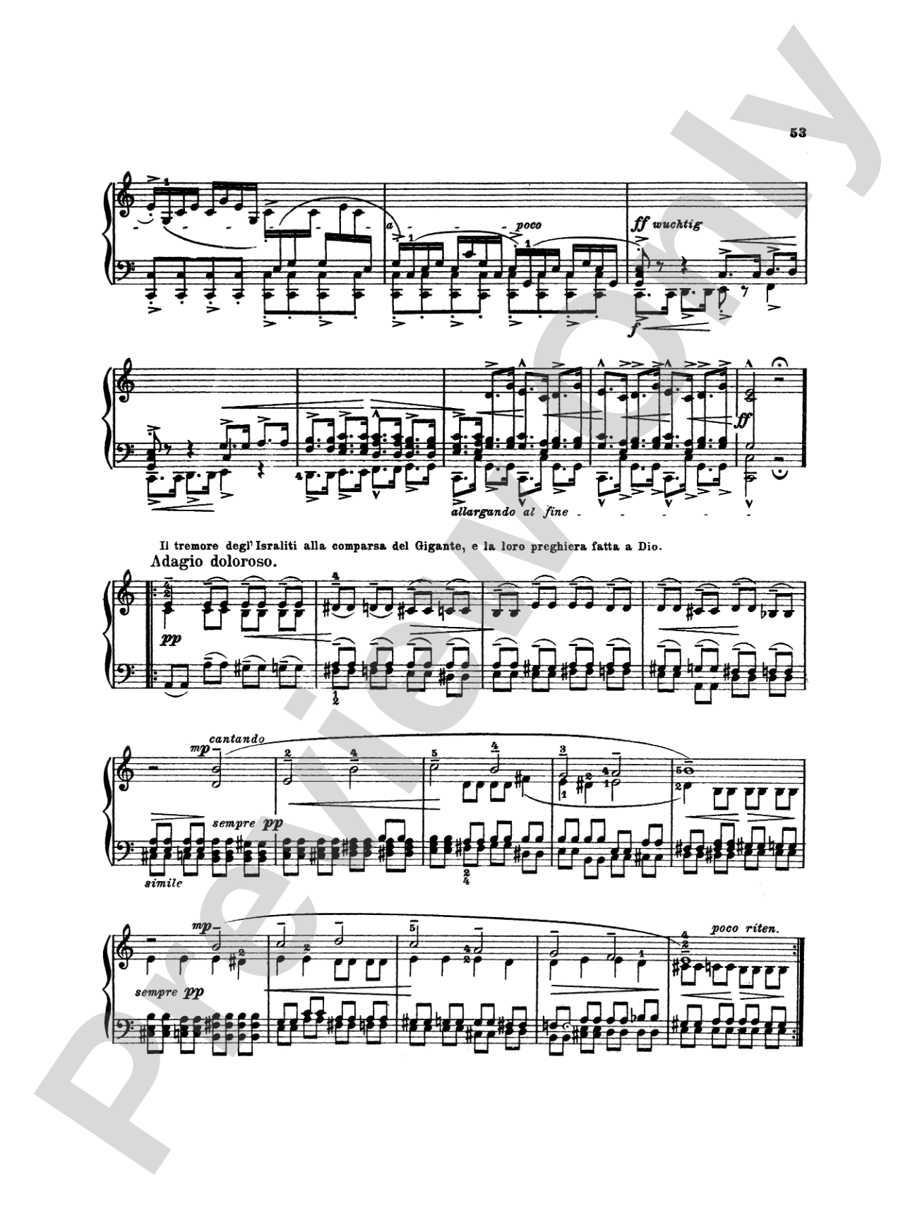 Kuhnau: Sonata, "David and Goliath": Piano