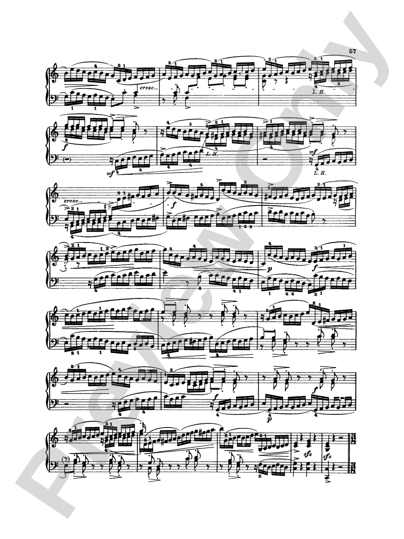 Kuhnau: Sonata, "David and Goliath": Piano
